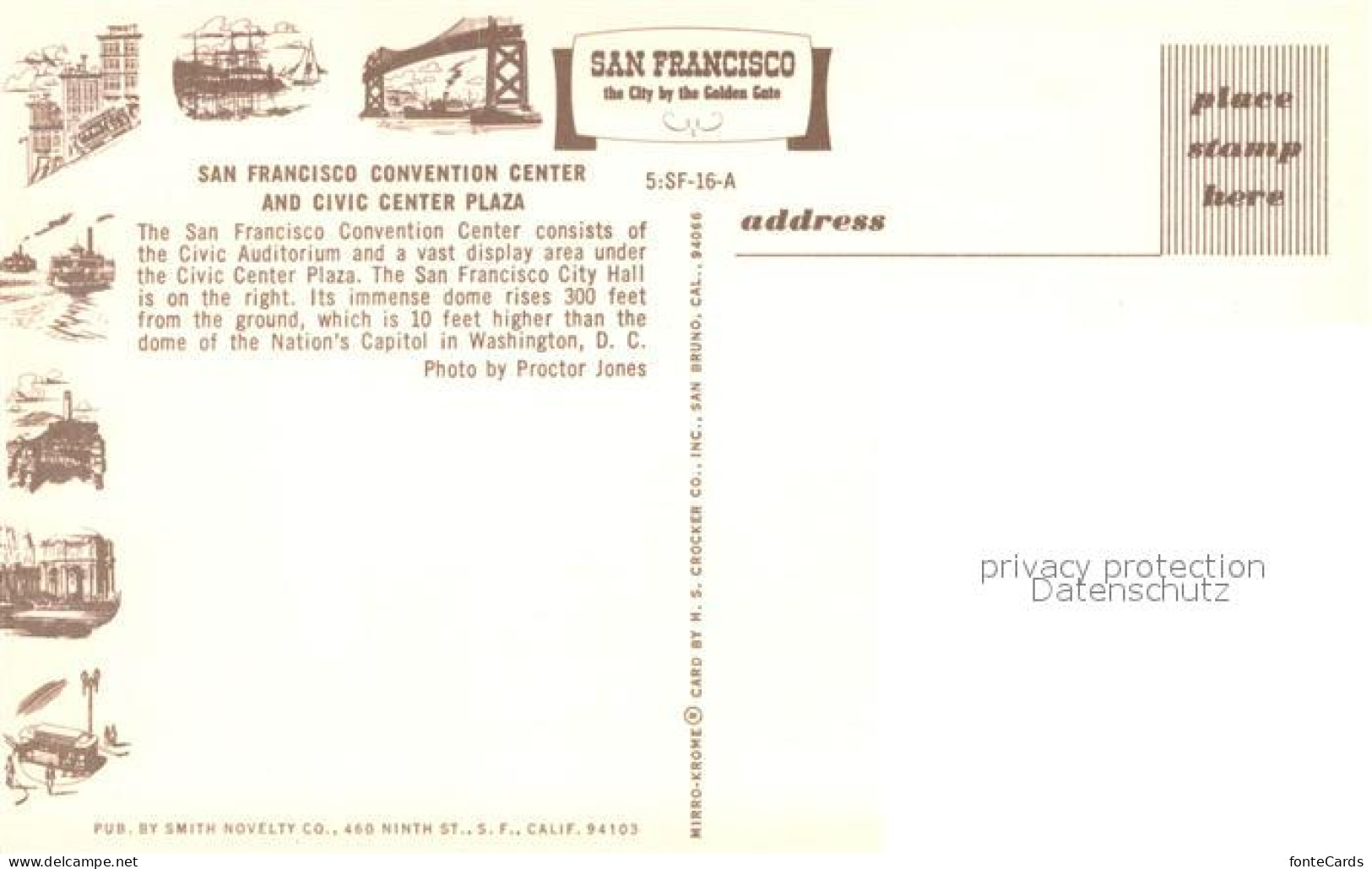 73732460 San_Francisco_California Convention Center And Civic Center Plaza Aeria - Andere & Zonder Classificatie
