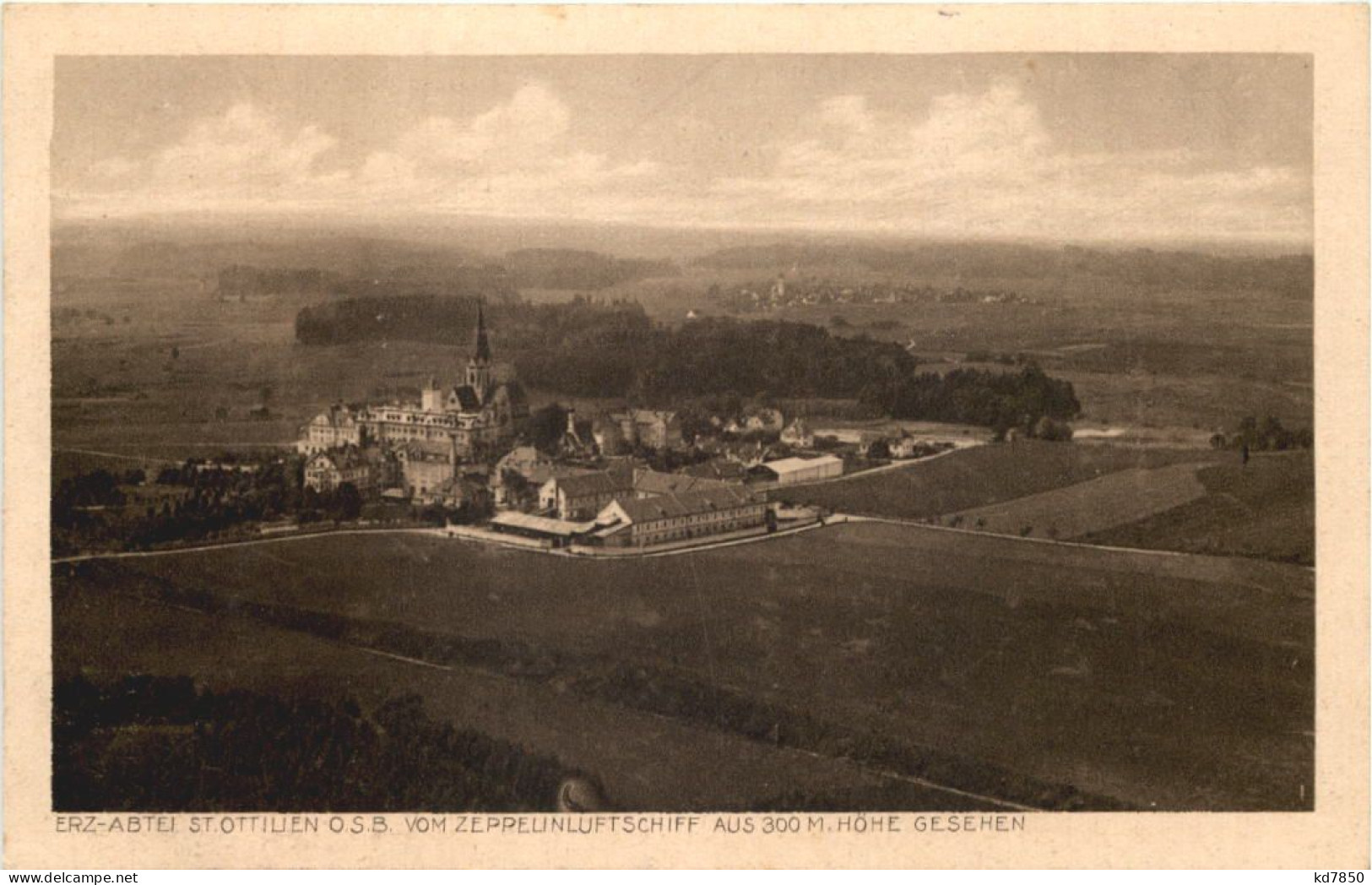 St. Ottilien, Erzabtei, Vom Zeppelin Aus Gesehen - Landsberg