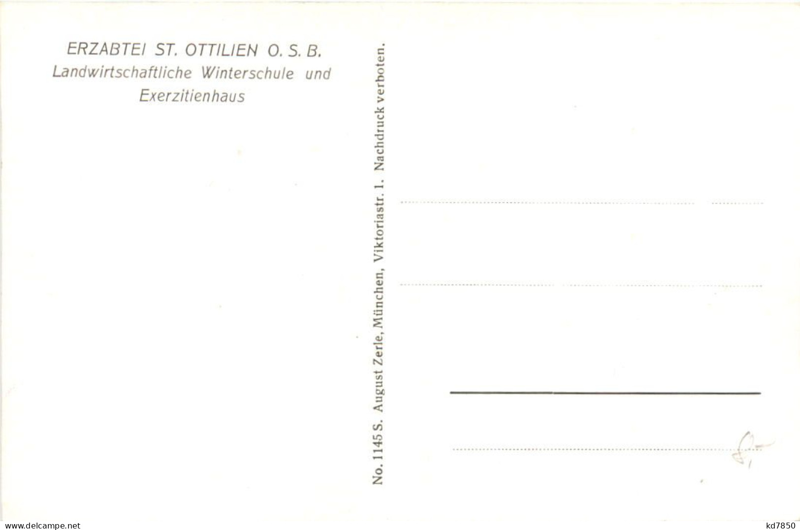 Erzabtei St. Ottilien, Landw. Winterschule - Landsberg