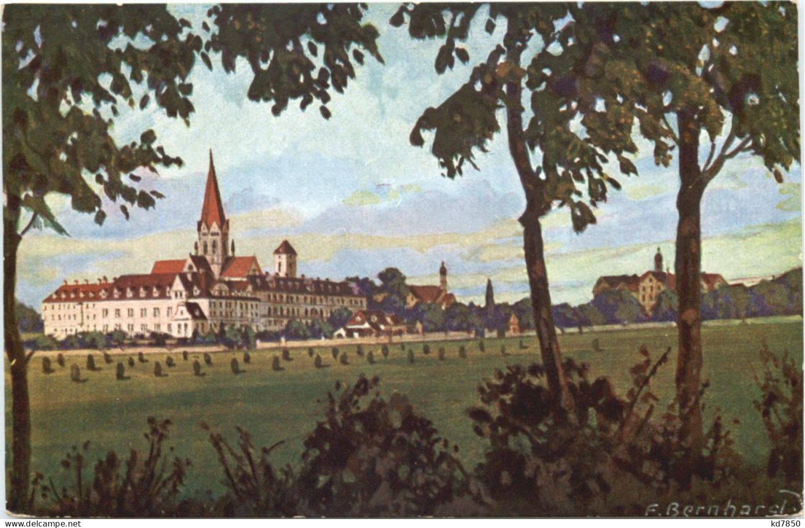 St. Ottilien, Erzabtei, Von Süden - Landsberg