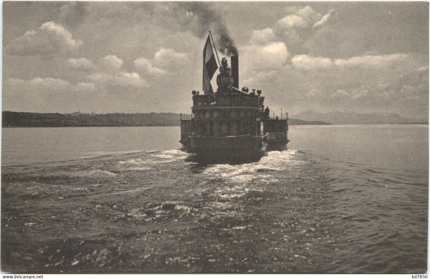 Am Starnberger See, Dampfer Bavaria In Fahrt - Starnberg