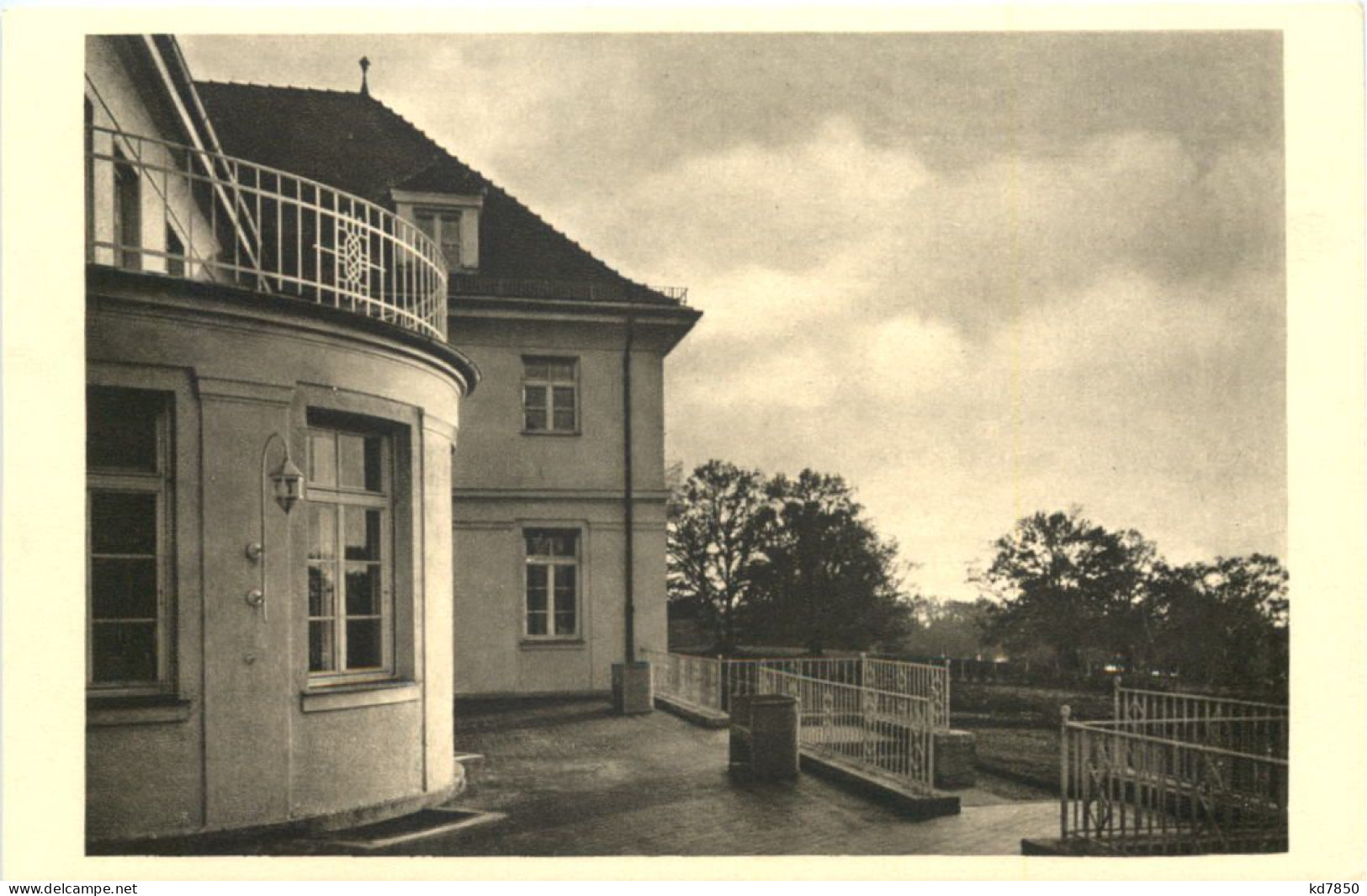 Buch A. Ammersee, Erholungsheim Bayern, Terrasse Nach Dem See - Starnberg