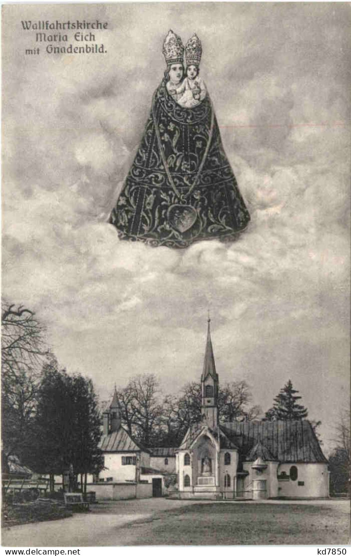 Wallfahrtskapelle Maria Eich Bei Planegg, Mit Gnadenbild - Muenchen