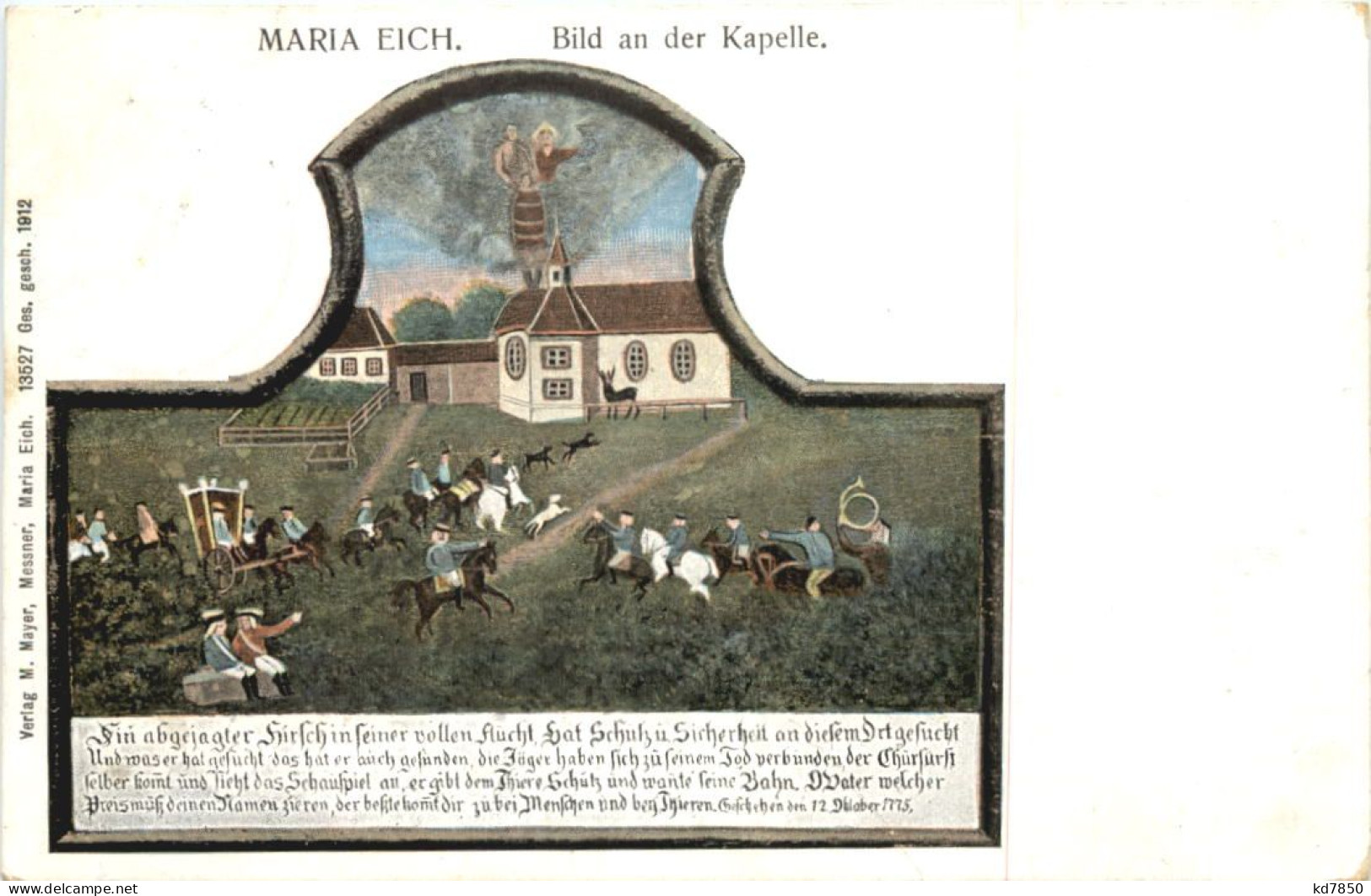 Wallfahrtskapelle Maria Eich Bei Planegg, Bild An Der Kapelle - Muenchen