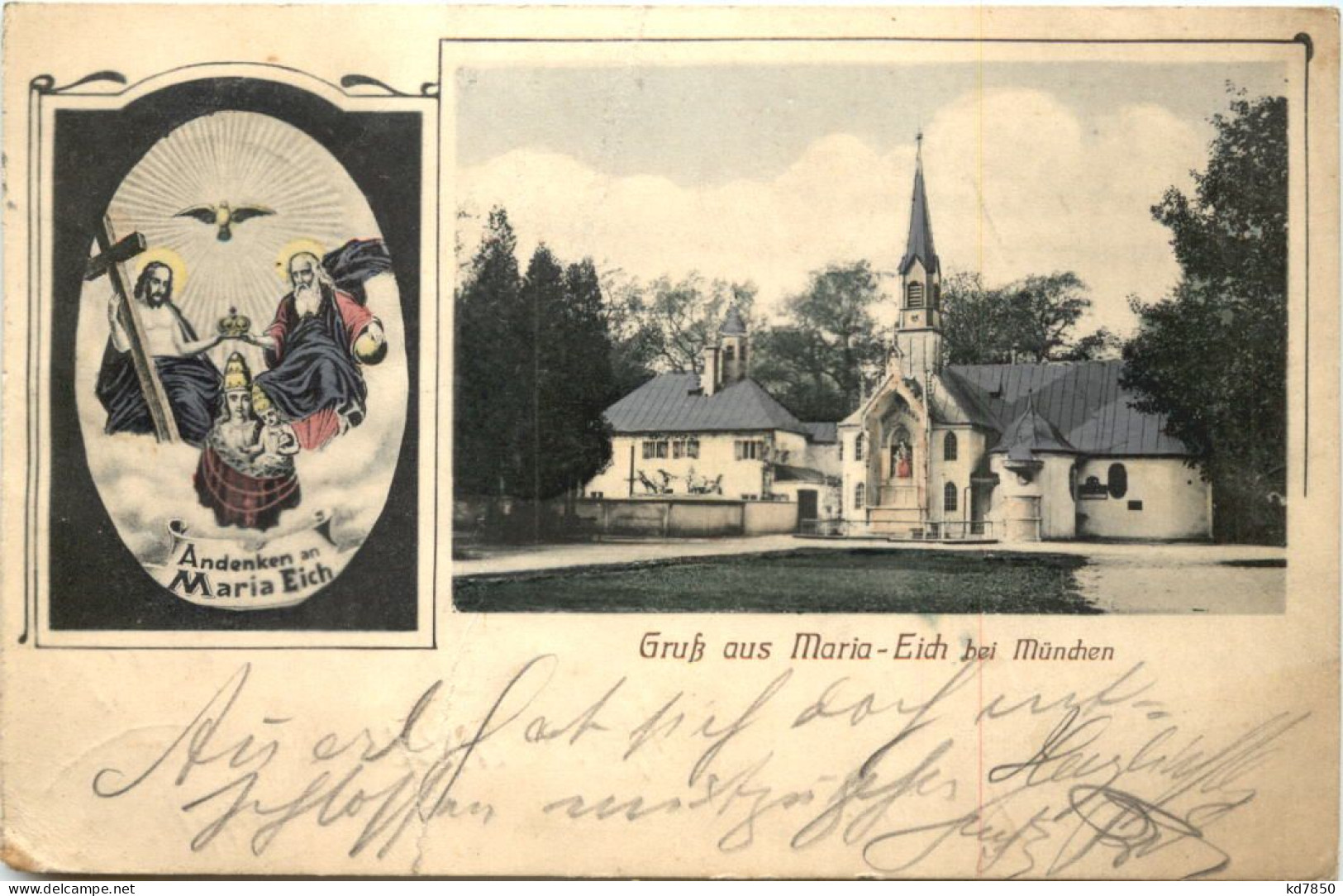 Wallfahrtskapelle Maria Eich Bei Planegg, Grüsse - Muenchen