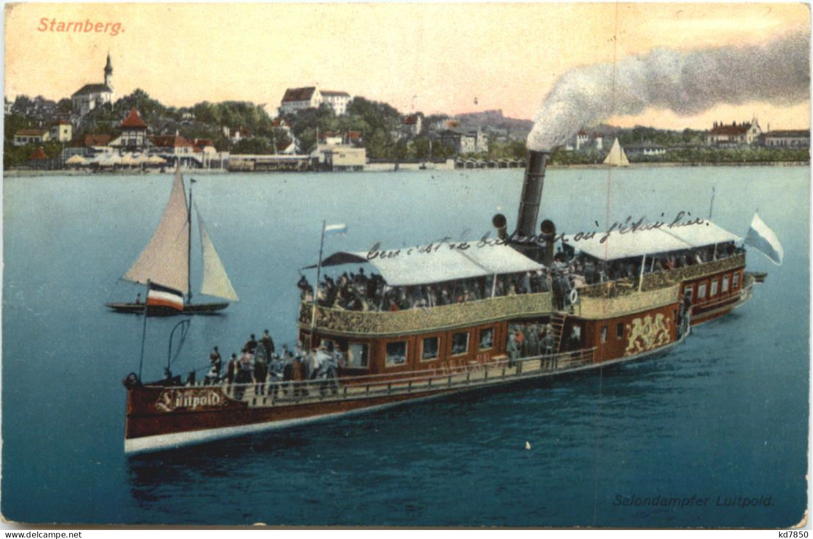 Starnberger See, Dampfer Luitpold - Starnberg