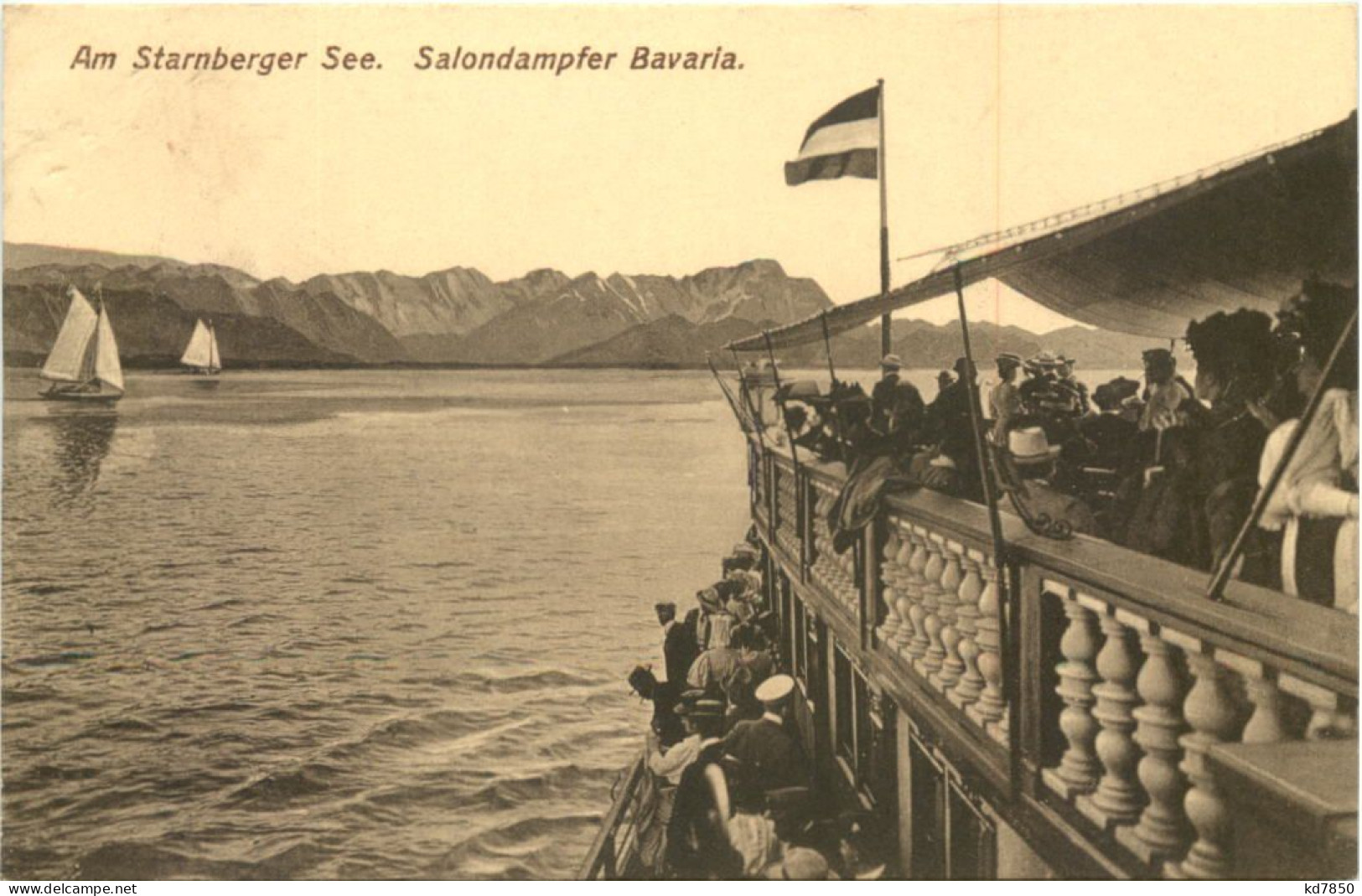 Starnberger See, Dampfer Bavaria - Starnberg