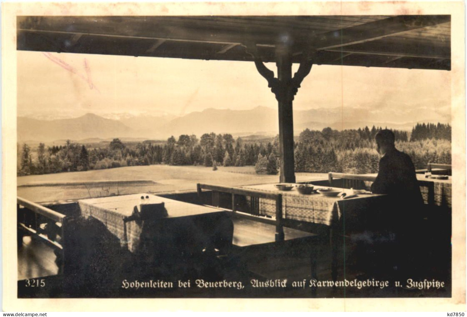 Eurasburg, Blick Von Hohenleiten Auf Karwendelgebirge U. Zugspitze - Bad Toelz