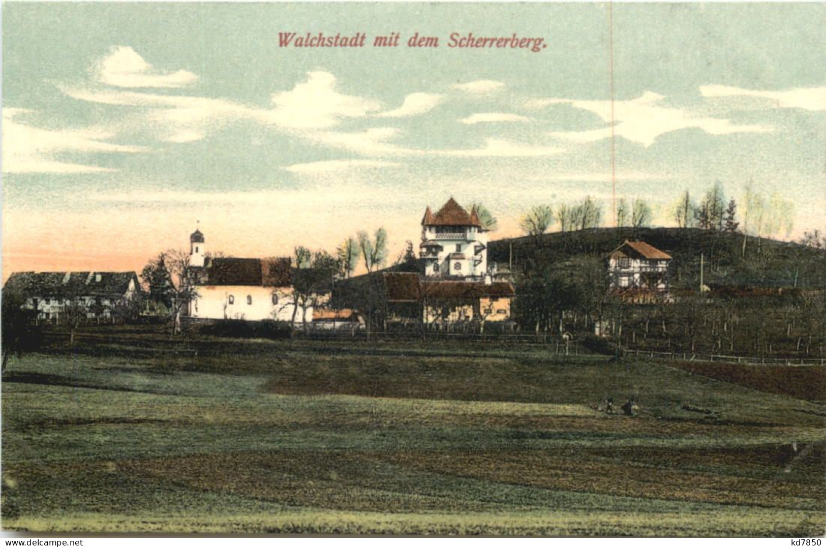 Walchstadt Mit Dem Scherrenberg - Starnberg