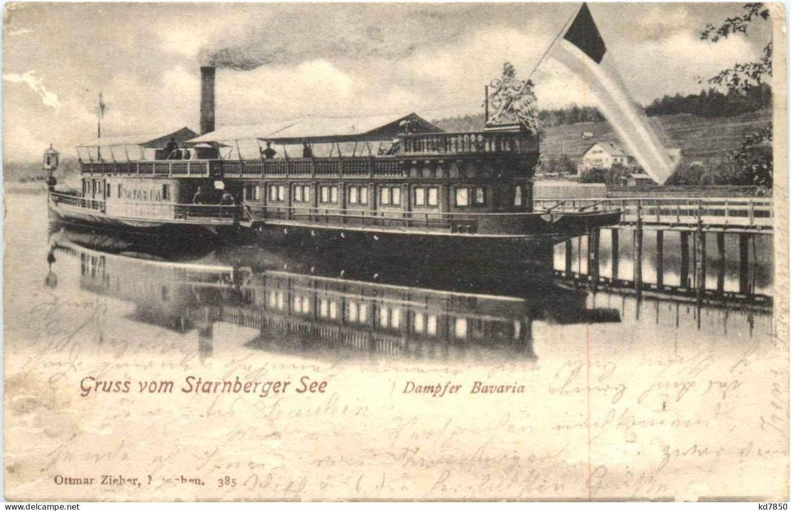 Starnberger See, Dampfer Bavaria, - Starnberg