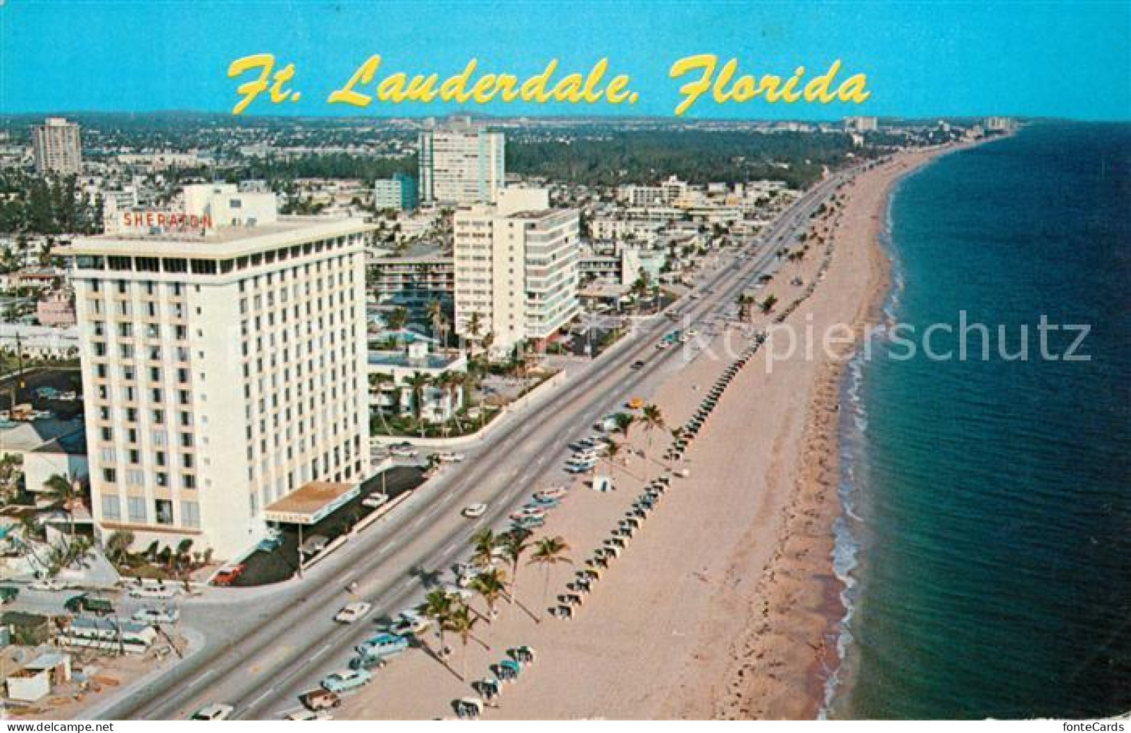 73082566 Lauderdale Florida Fliegeraufnahme Luxushotels United States - Andere & Zonder Classificatie