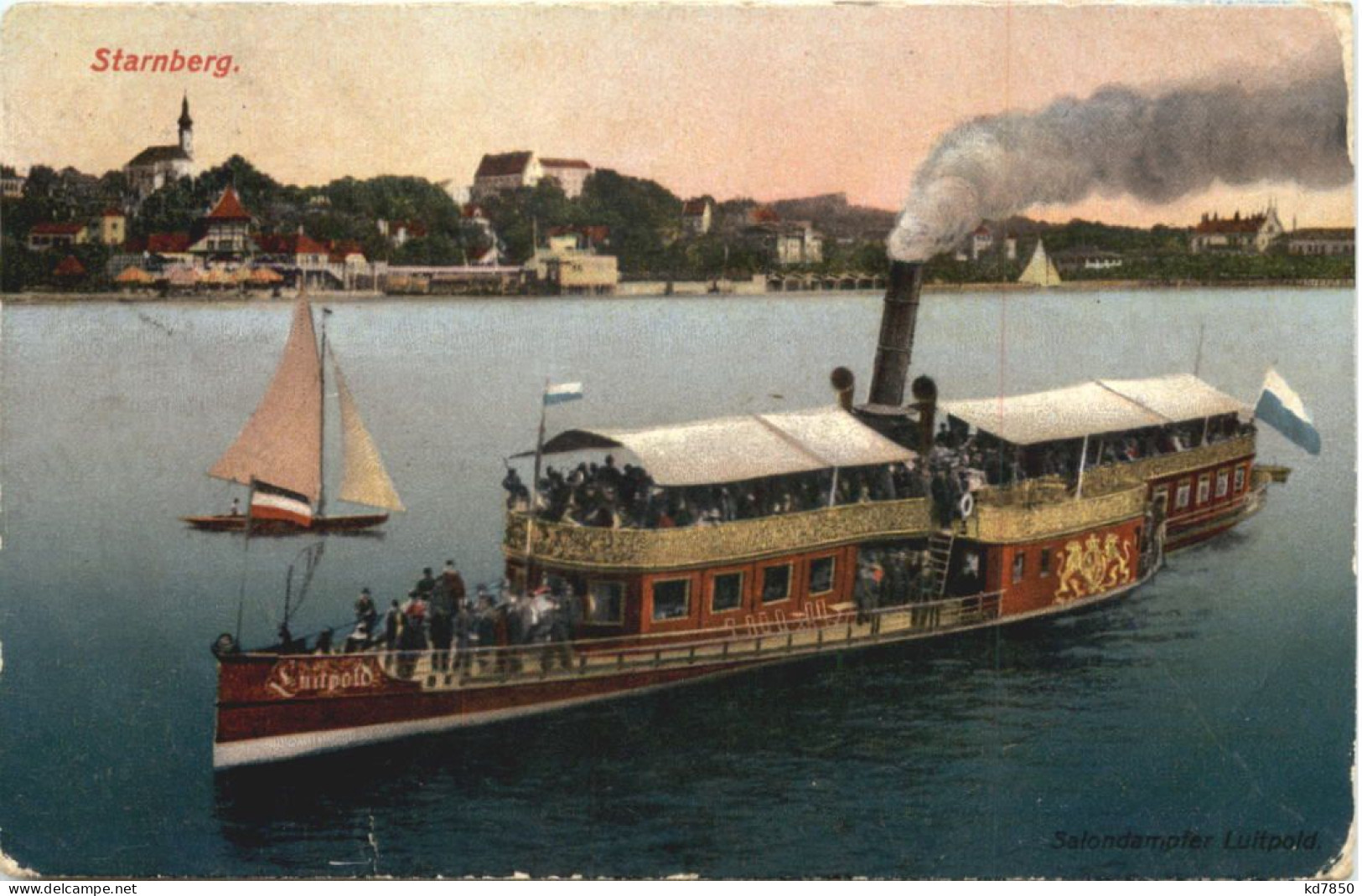 Starnberger See, Dampfer Luitpold - Starnberg