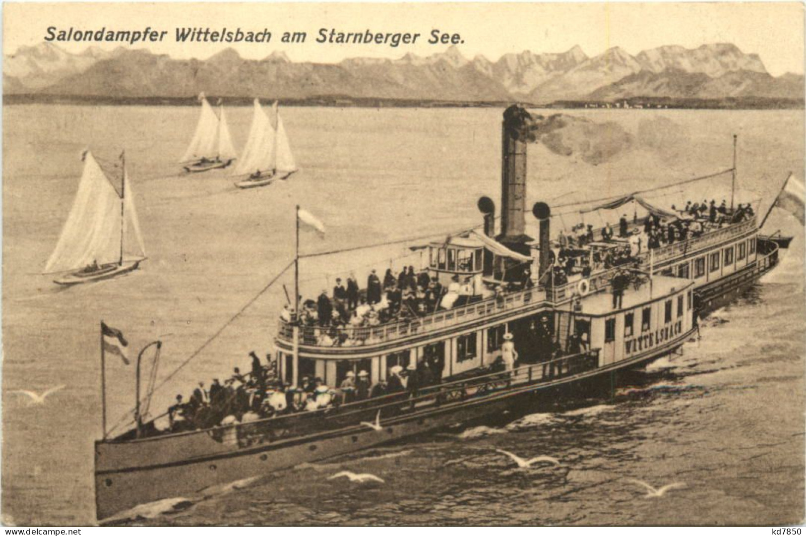 Starnberger See, Mit Dampfer Wittelsbach - Starnberg