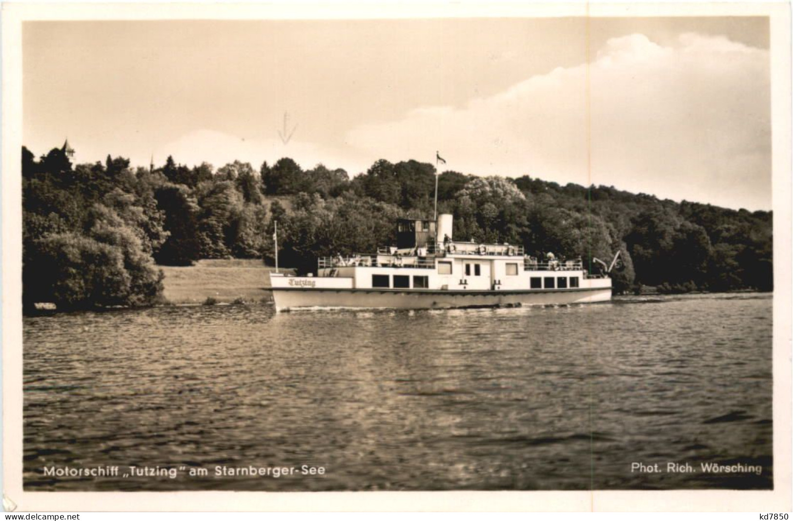 Starnberger See, Motorschiff Tutzing - Starnberg