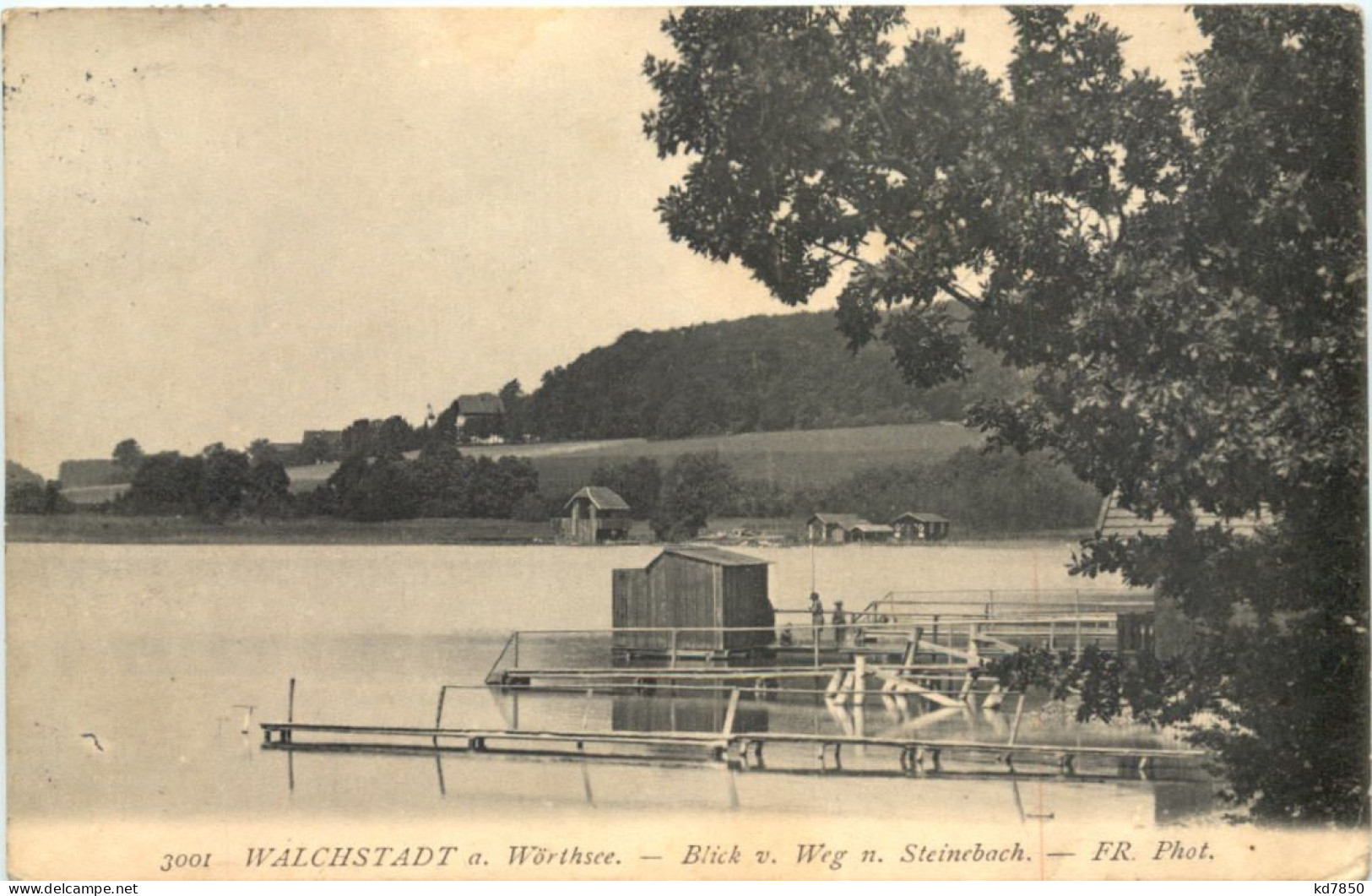 Wörthsee, Walchstadt, Blick Vom Weg N. Steinebach - Starnberg