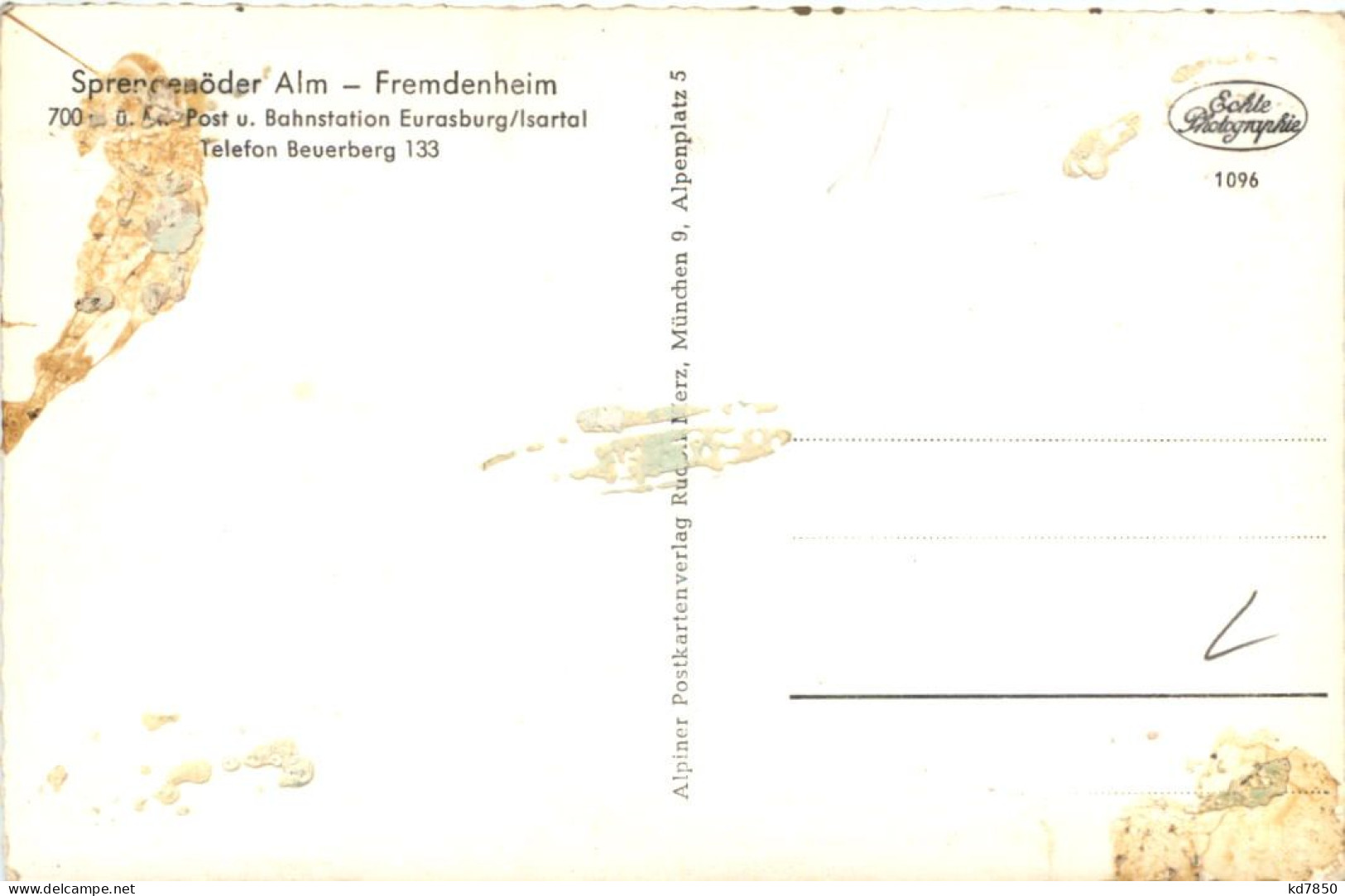 Eurasburg, Sprengenöder Alm - Bad Tölz