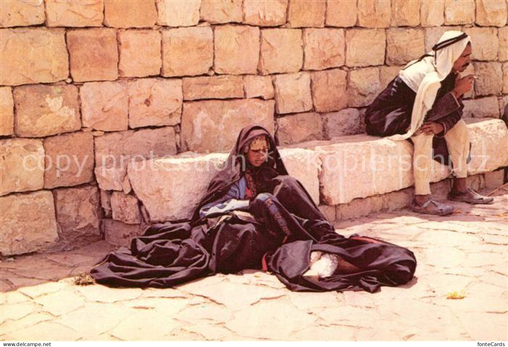 73070120 Jerusalem Yerushalayim Beduin Woman Jerusalem Yerushalayim - Israel