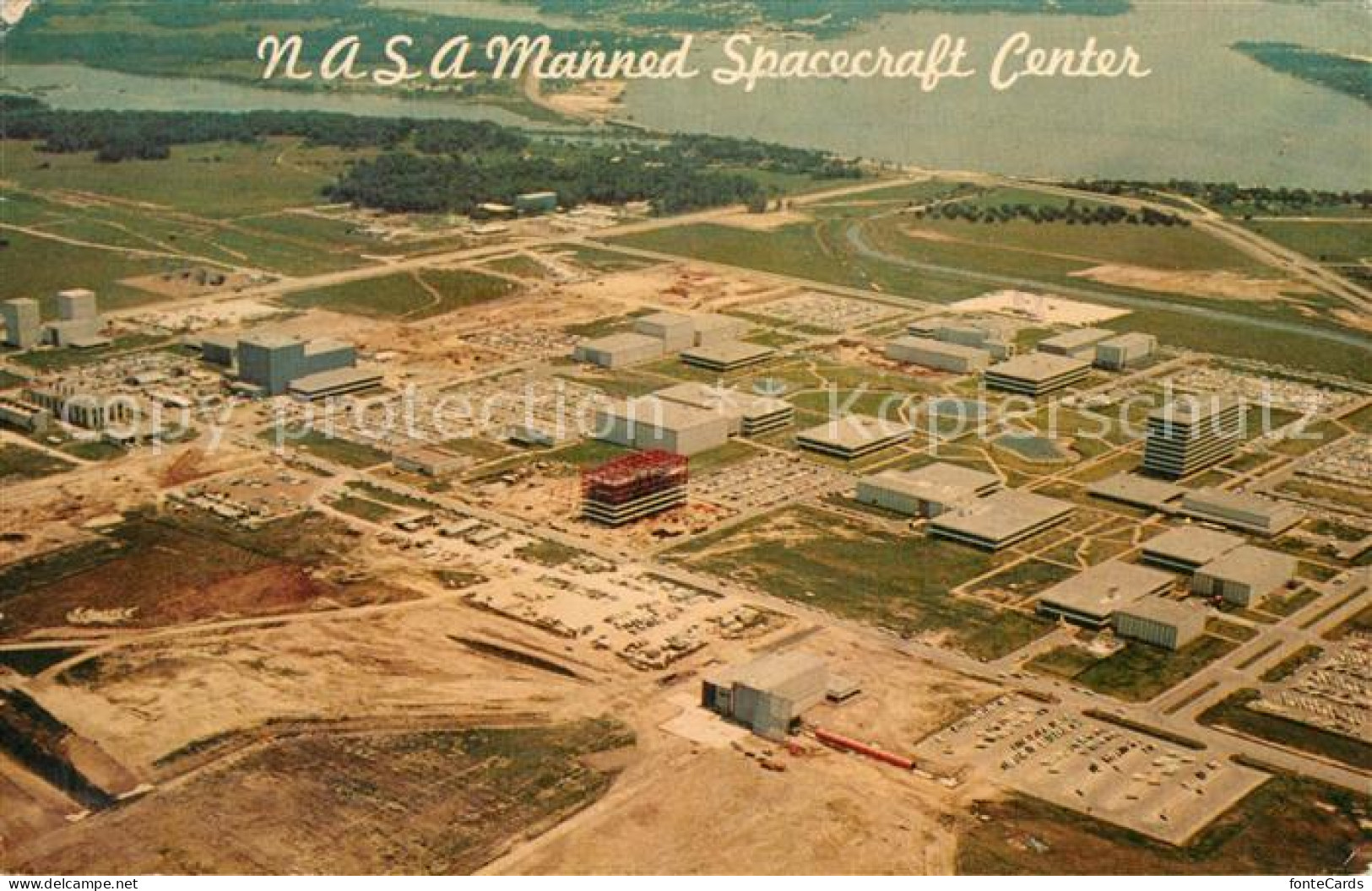 73062925 Houston_Texas NASA Manned Spacecraft Center Airview - Andere & Zonder Classificatie