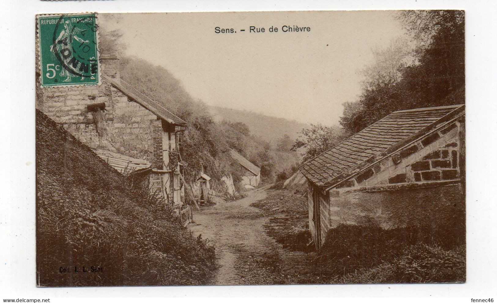 89 - SENS - Rue De Chièvre - 1910 (L77) - Sens