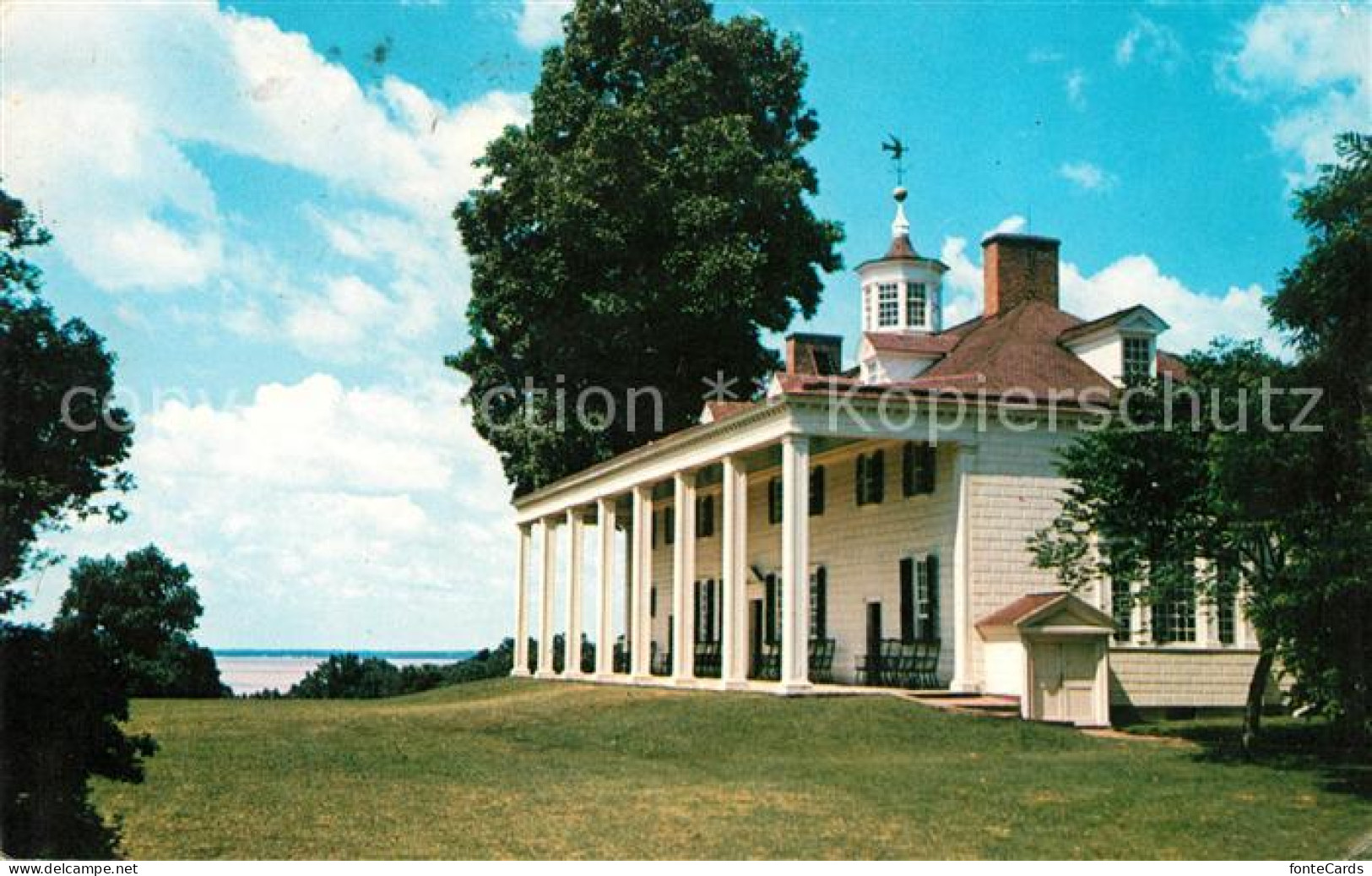 73061650 Mount_Vernon_Washington East Front - Autres & Non Classés