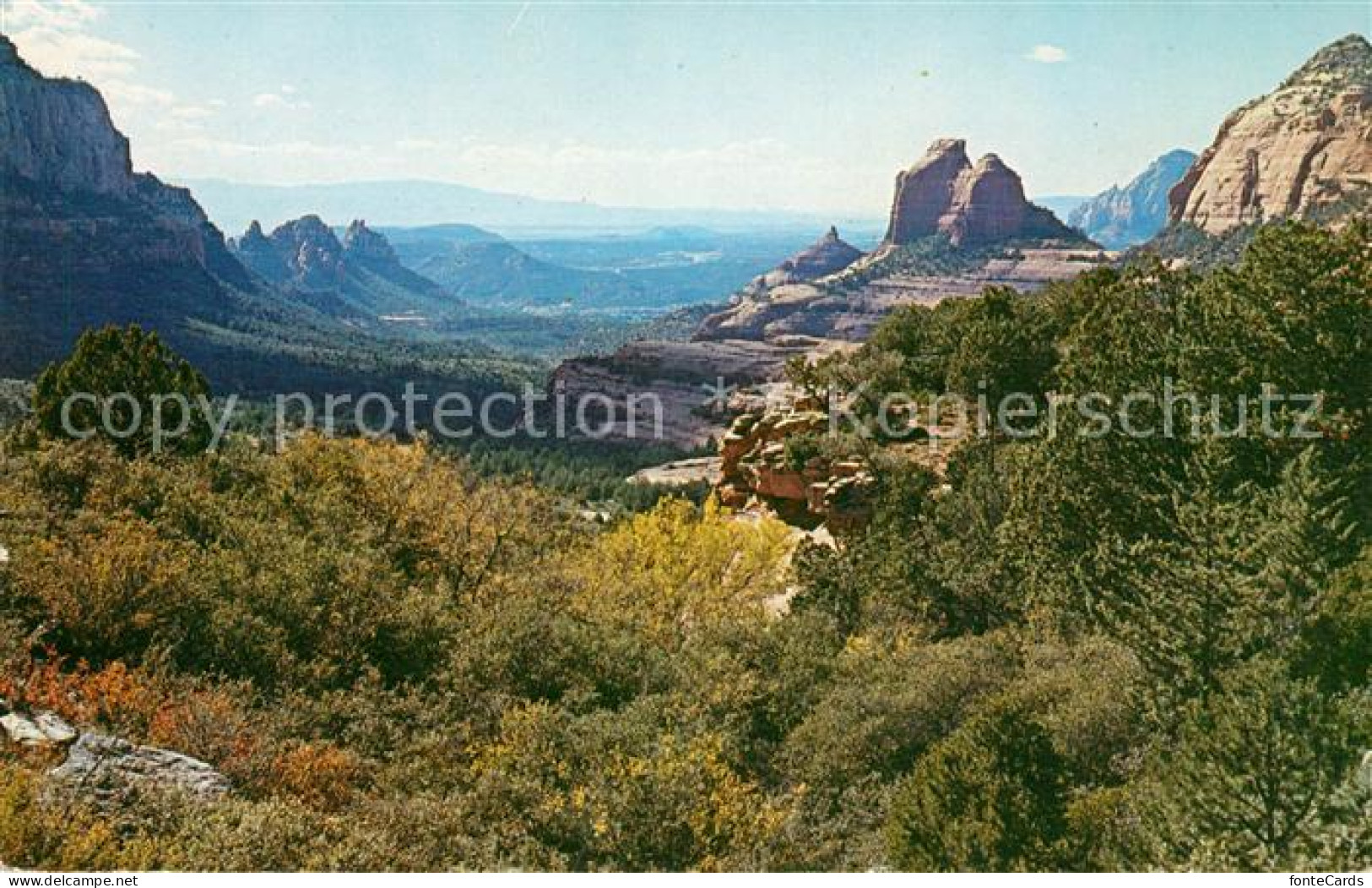 73061579 Arizona_US-State Oak Creek Canyon Panorama - Otros & Sin Clasificación