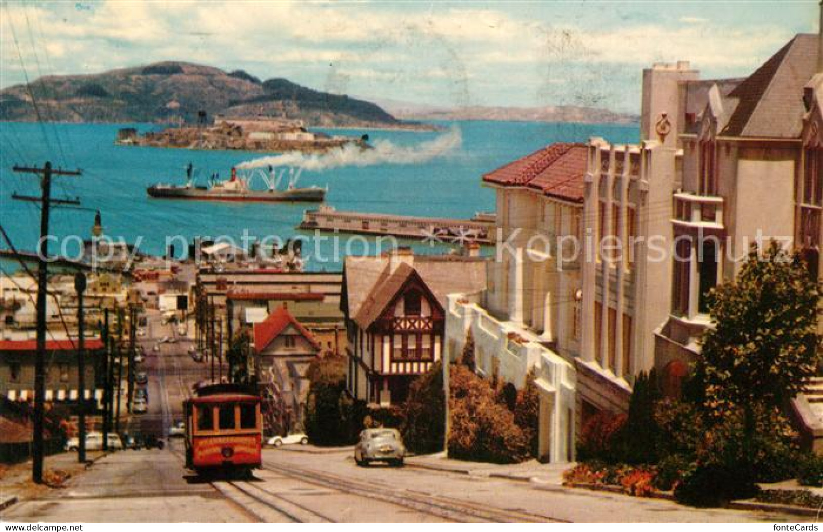 73061574 San_Francisco_California Cable Car Hyde Street - Other & Unclassified