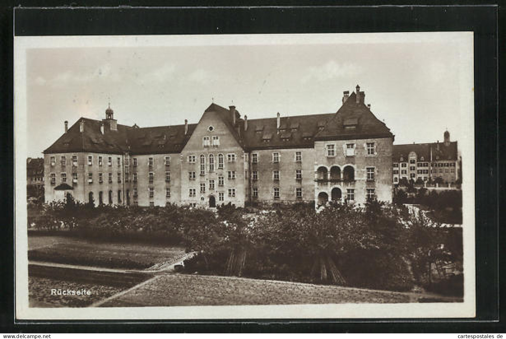 AK Würzburg, Bischöfliches Studienseminar Ferdinandeum, Rückseite  - Wuerzburg