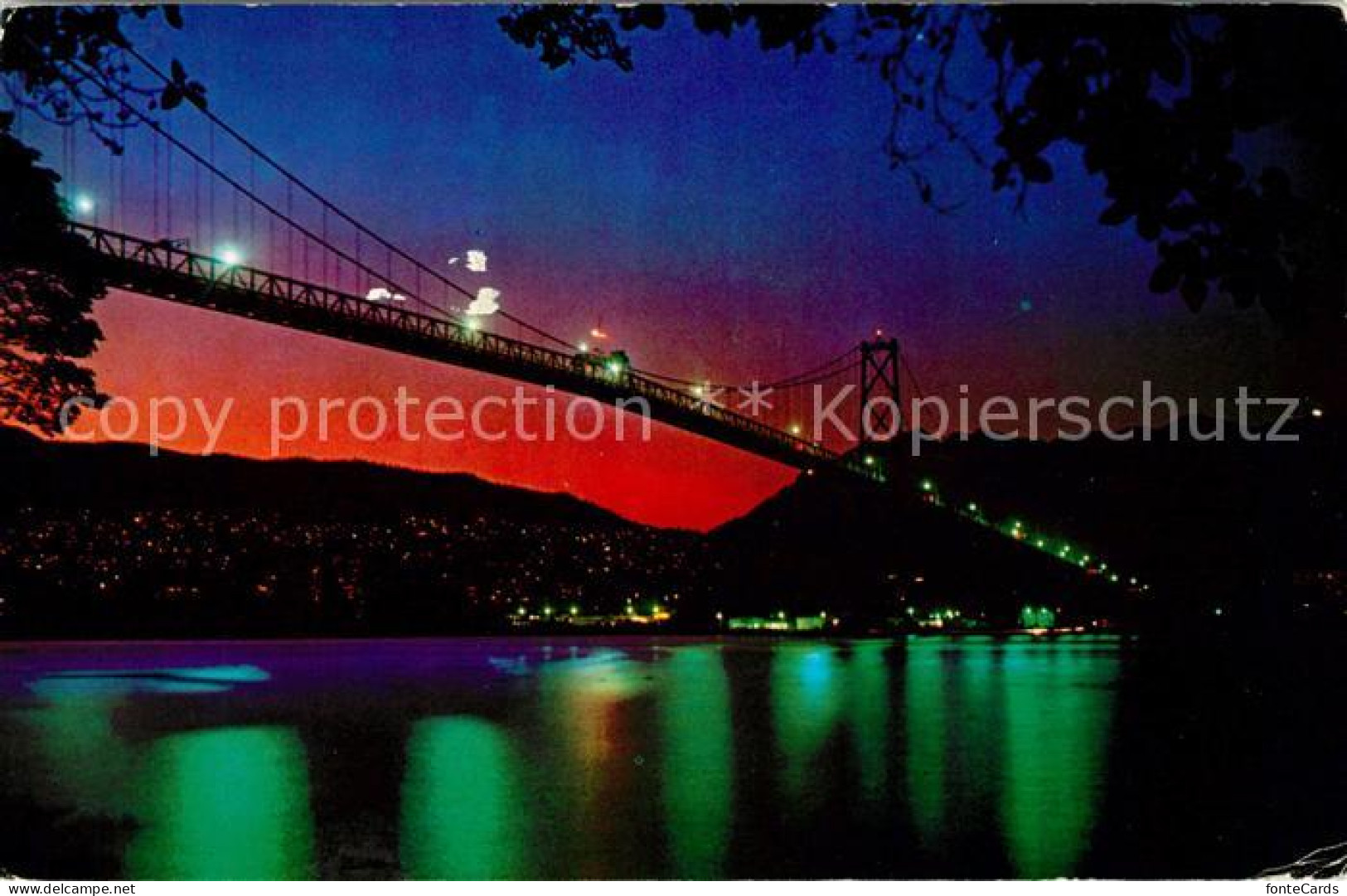 73061496 Vancouver British Columbia Lions Gate Bridge Vancouver British - Unclassified