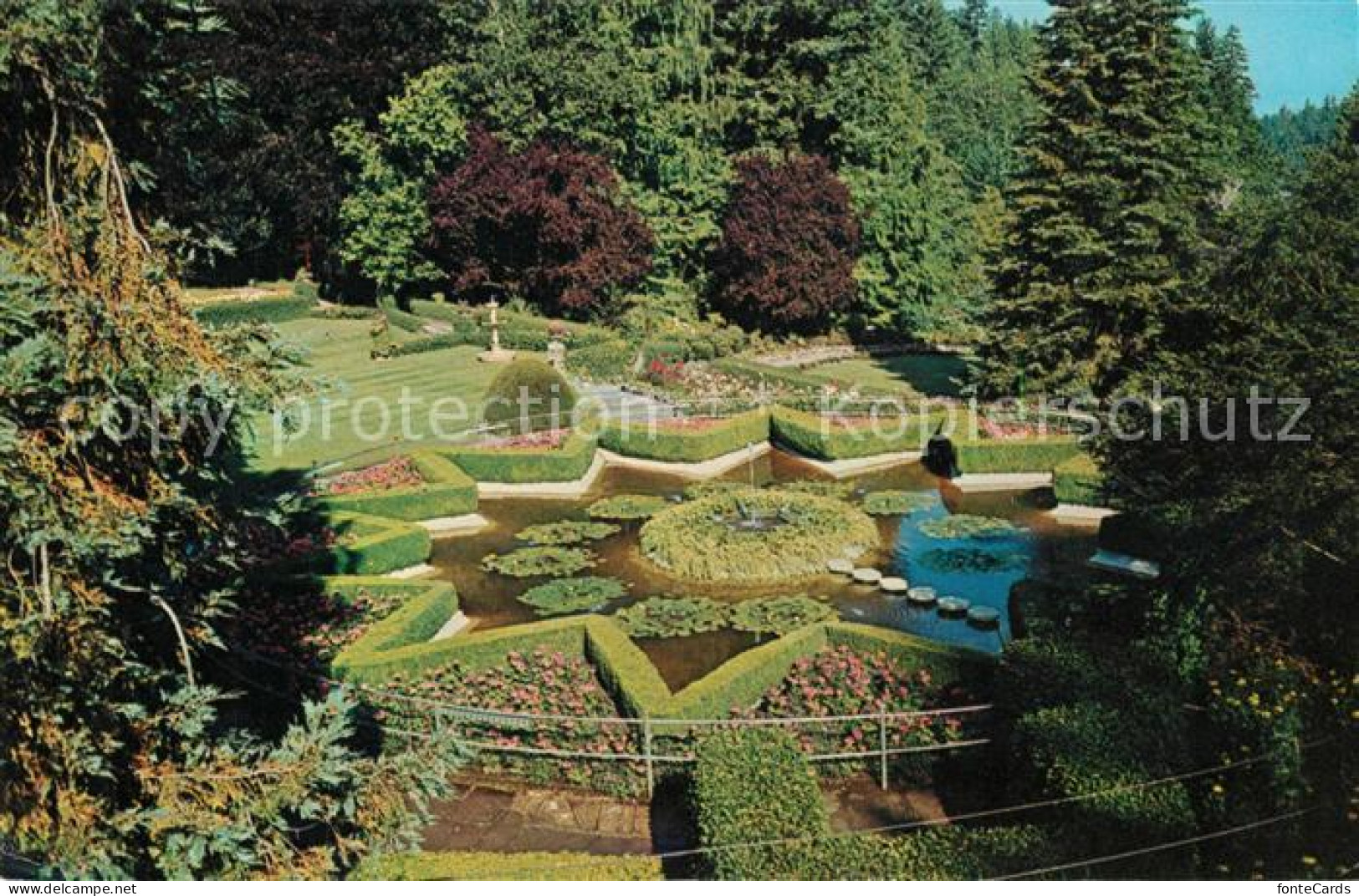 73061467 Victoria British Columbia The Butchart Gardens The Star Pond Victoria B - Ohne Zuordnung