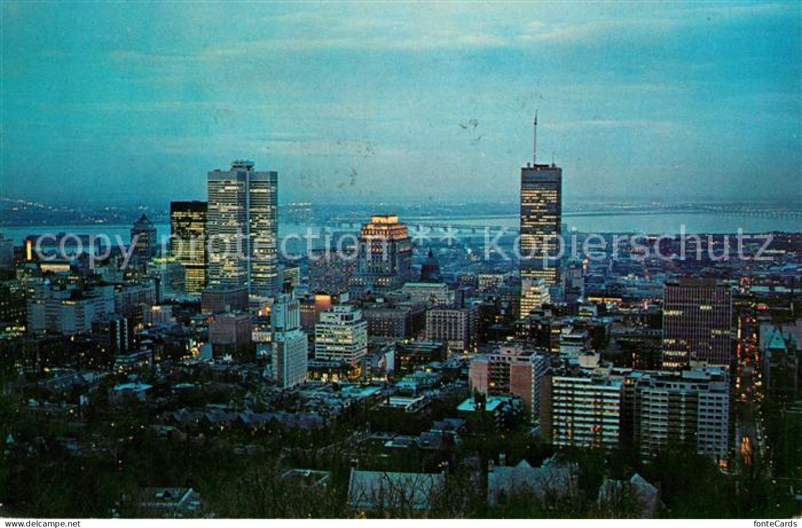 73061466 Montreal Quebec Panorama Montreal Quebec - Unclassified
