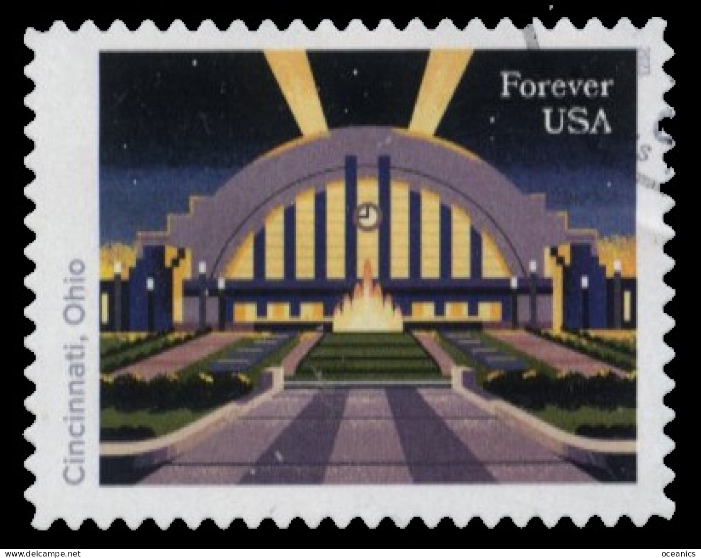 Etats-Unis / United States (Scott No.5762 - Historic Railroad Stations) (o) - Used Stamps