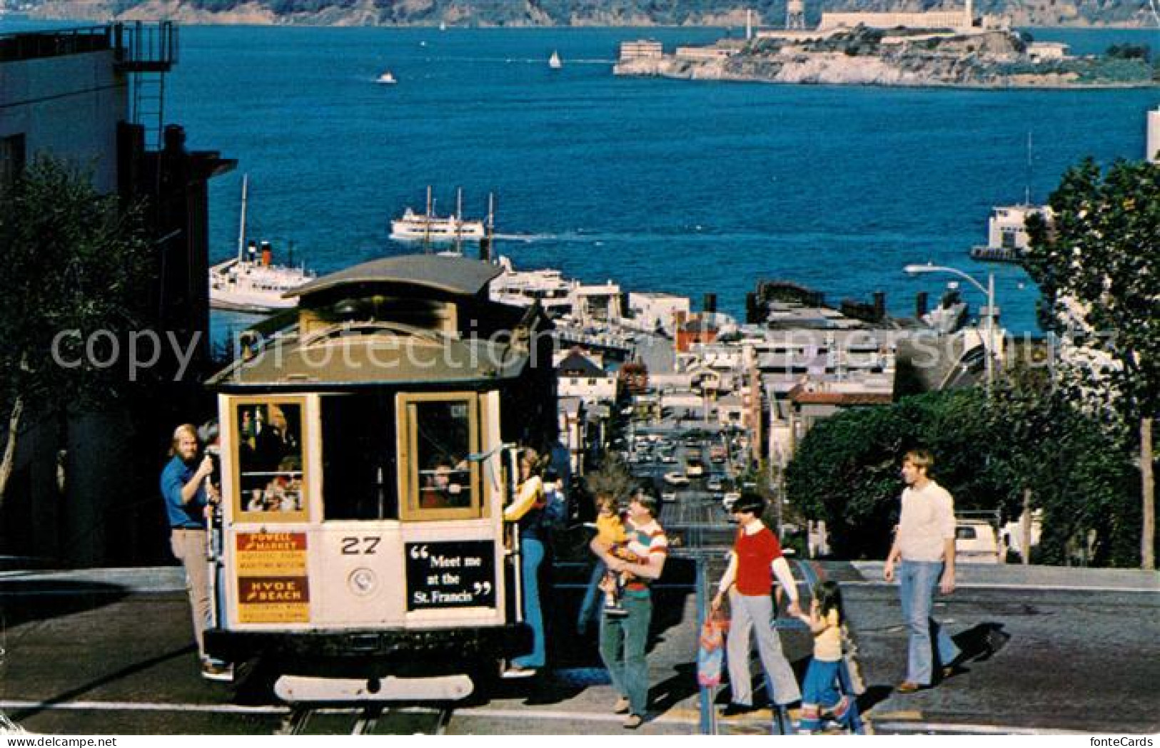 73061441 San_Francisco_California Cable Car Hyde Street - Other & Unclassified