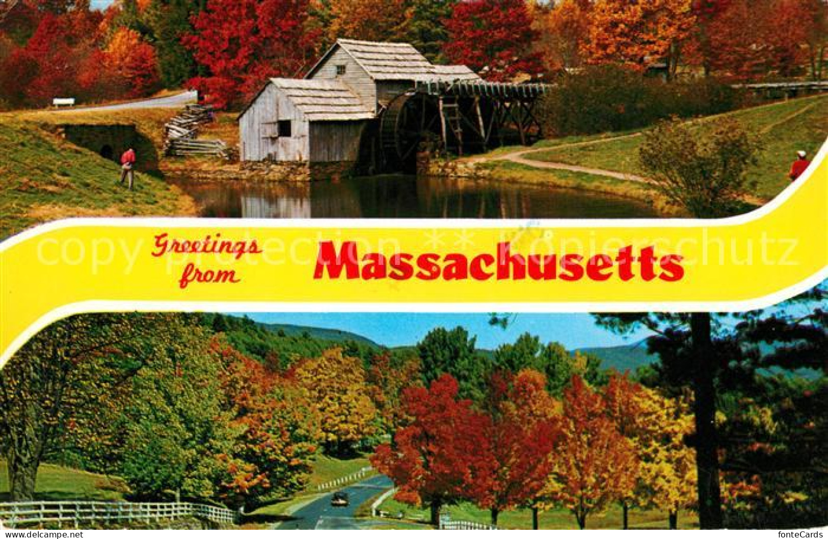 73061433 Massachusetts USA Bay State Old Colony Massachusetts USA - Autres & Non Classés