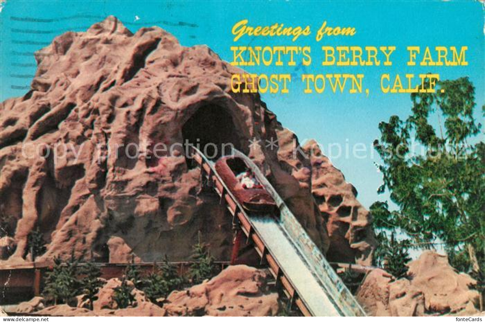 73061428 Santa_Ana_California Knotts Berry Farm Ghost Town - Andere & Zonder Classificatie
