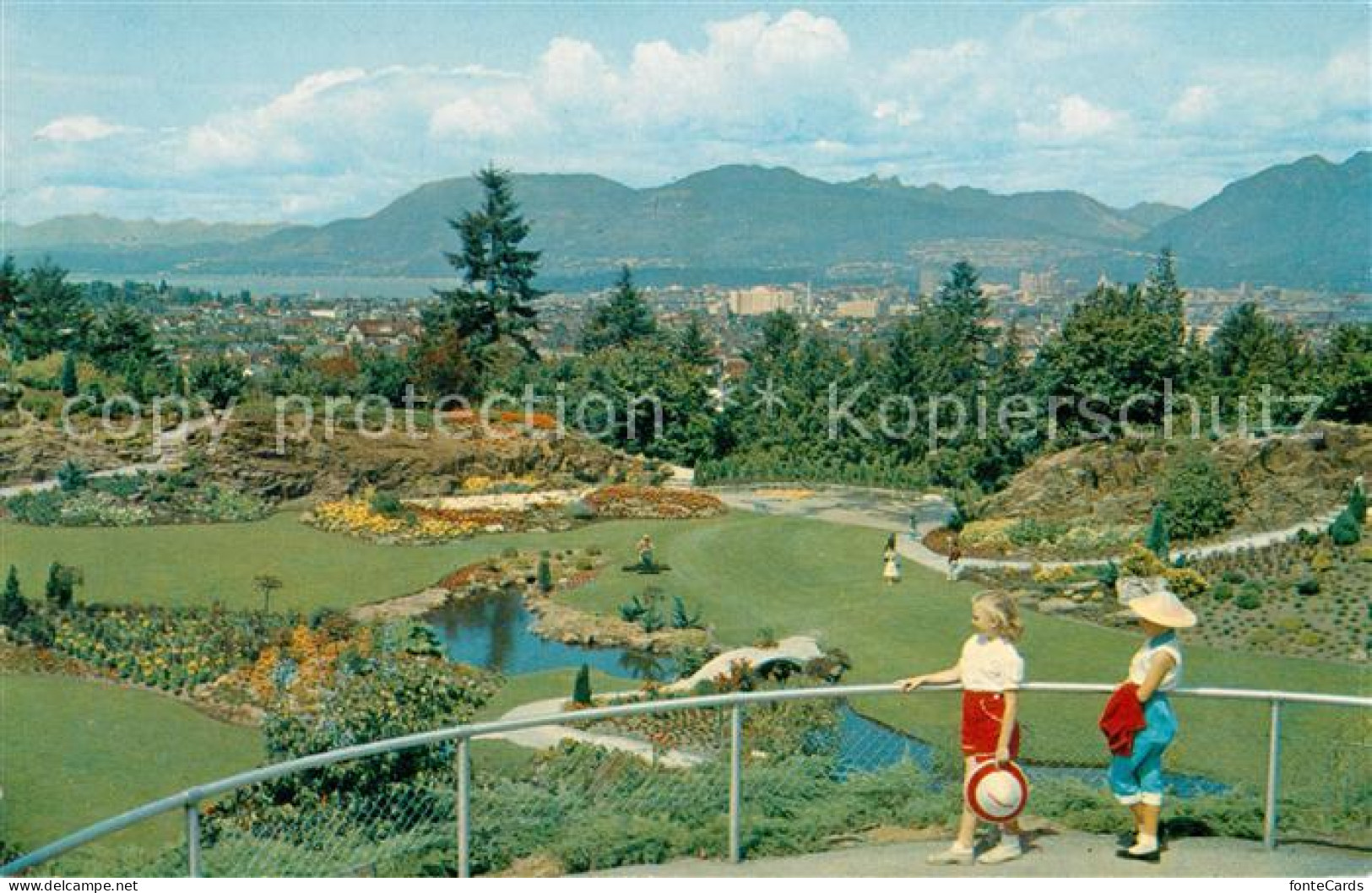 73060696 Vancouver British Columbia Sunken Gardens In Queen Elizabeth Park Vanco - Unclassified