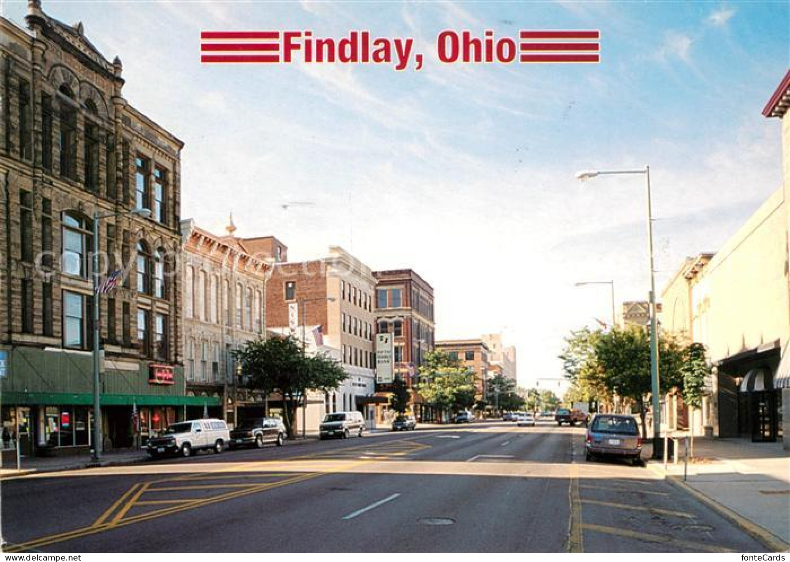 73051423 Findlay Ohio Downtown Findlay Ohio - Andere & Zonder Classificatie