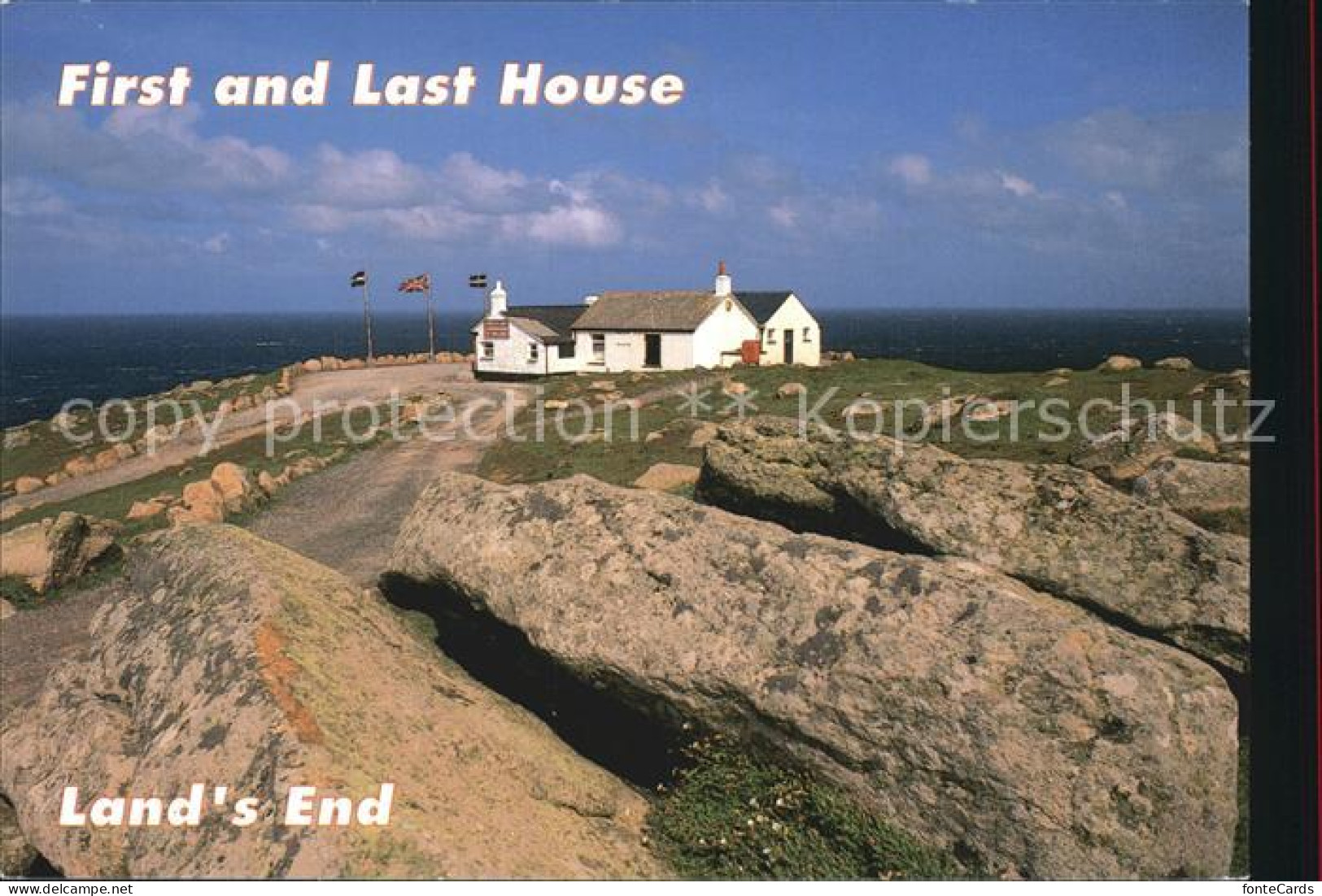72539225 Cornwall UK Land S End First And Last House Cornwall UK - Other & Unclassified