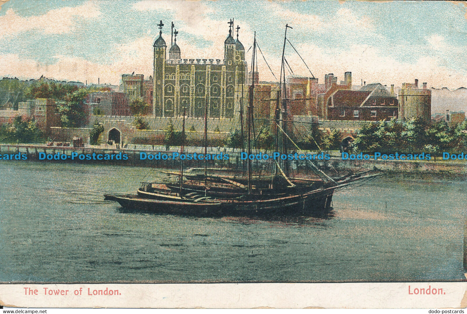 R049124 The Tower Of London. London. 1907 - Other & Unclassified