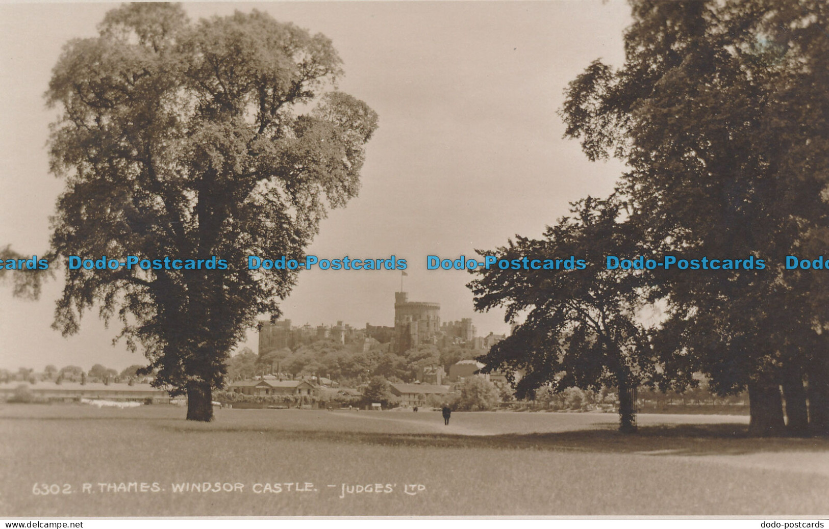 R049127 R. Thames Windsor Castle. Judges Ltd. No 6302 - World