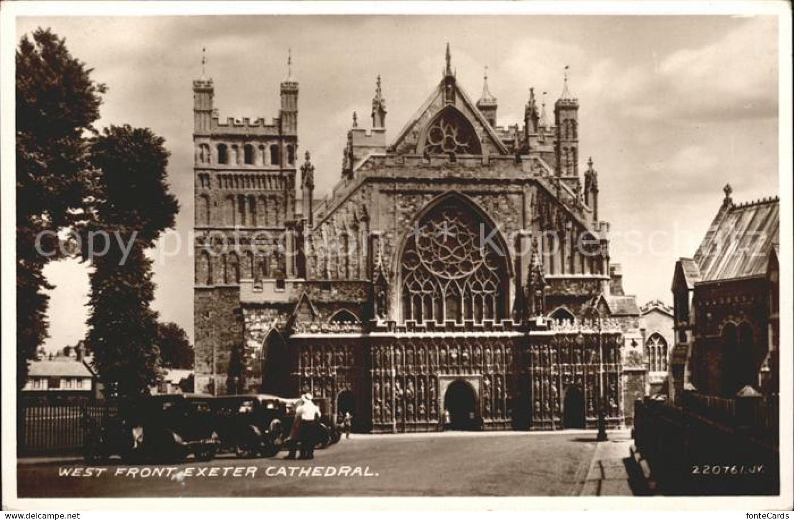 71893164 Exeter Cathedral Exeter - Andere & Zonder Classificatie