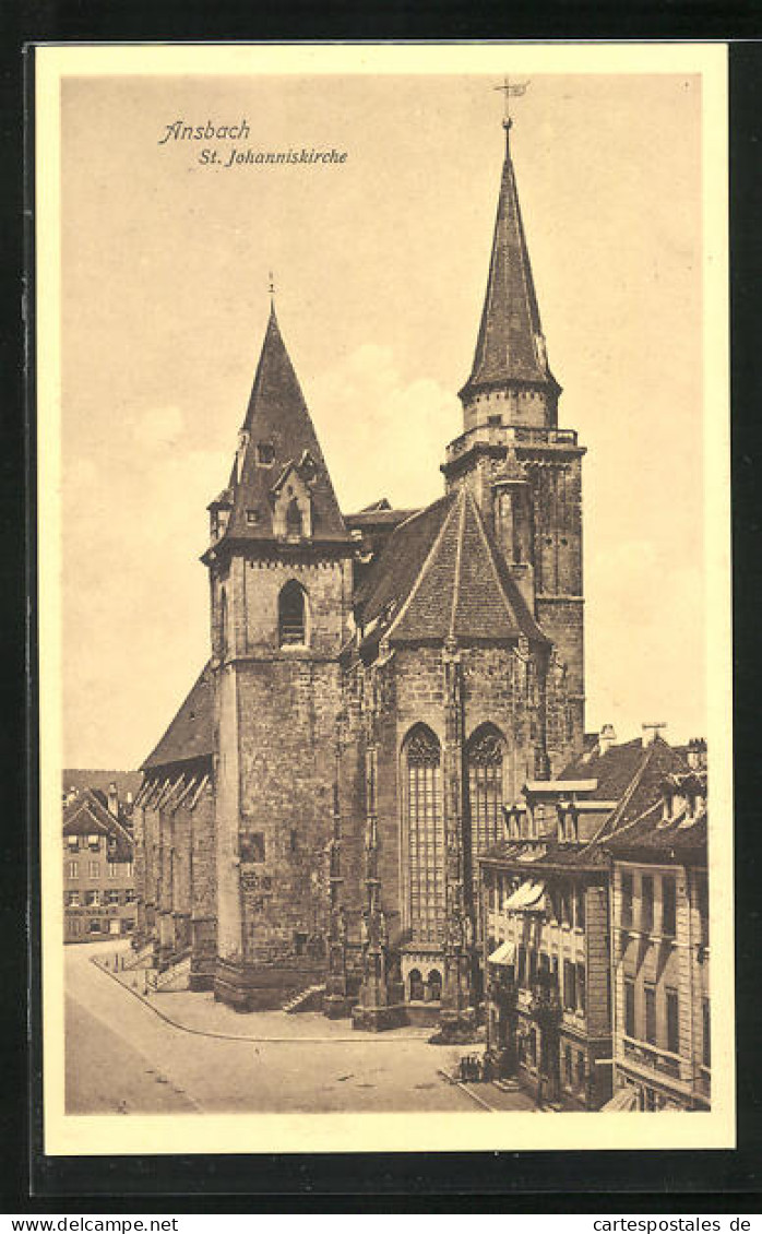 AK Ansbach, St. Johanniskirche  - Ansbach