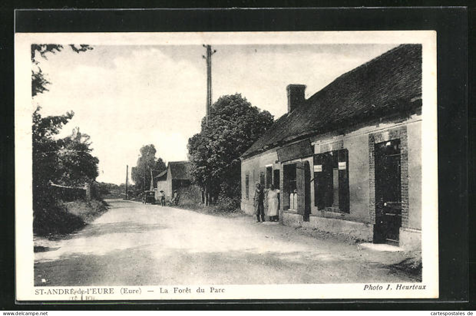 CPA St-André-de-l`Eure, La Forêt Du Parc  - Other & Unclassified