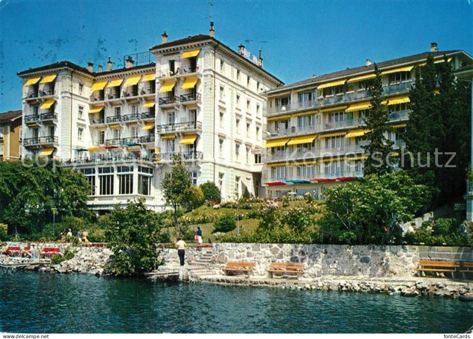 13519026 Montreux VD Golf Hotel Au Lac Leman Montreux VD - Autres & Non Classés