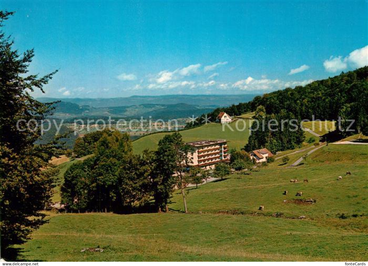 13477966 Laeufelfingen Kurhotel Bad Ramsach Ausblick Richtung Schwarzwald Laeufe - Altri & Non Classificati