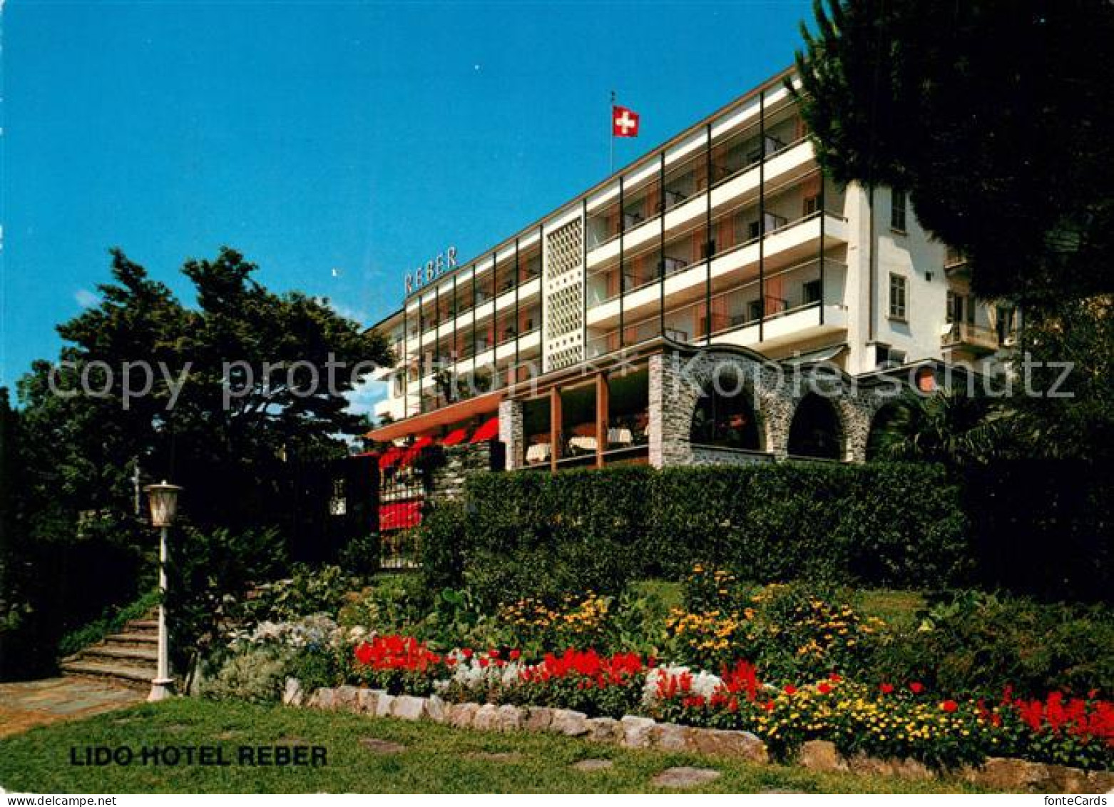 13330296 Locarno Lago Maggiore Hotel Reber Au Lac Locarno Lago Maggiore - Sonstige & Ohne Zuordnung