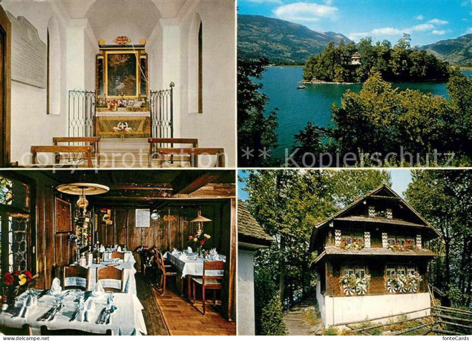 13315406 Lauerz Insel Schwanau Lauerzersee Gaststaette Restaurant Lauerz - Sonstige & Ohne Zuordnung