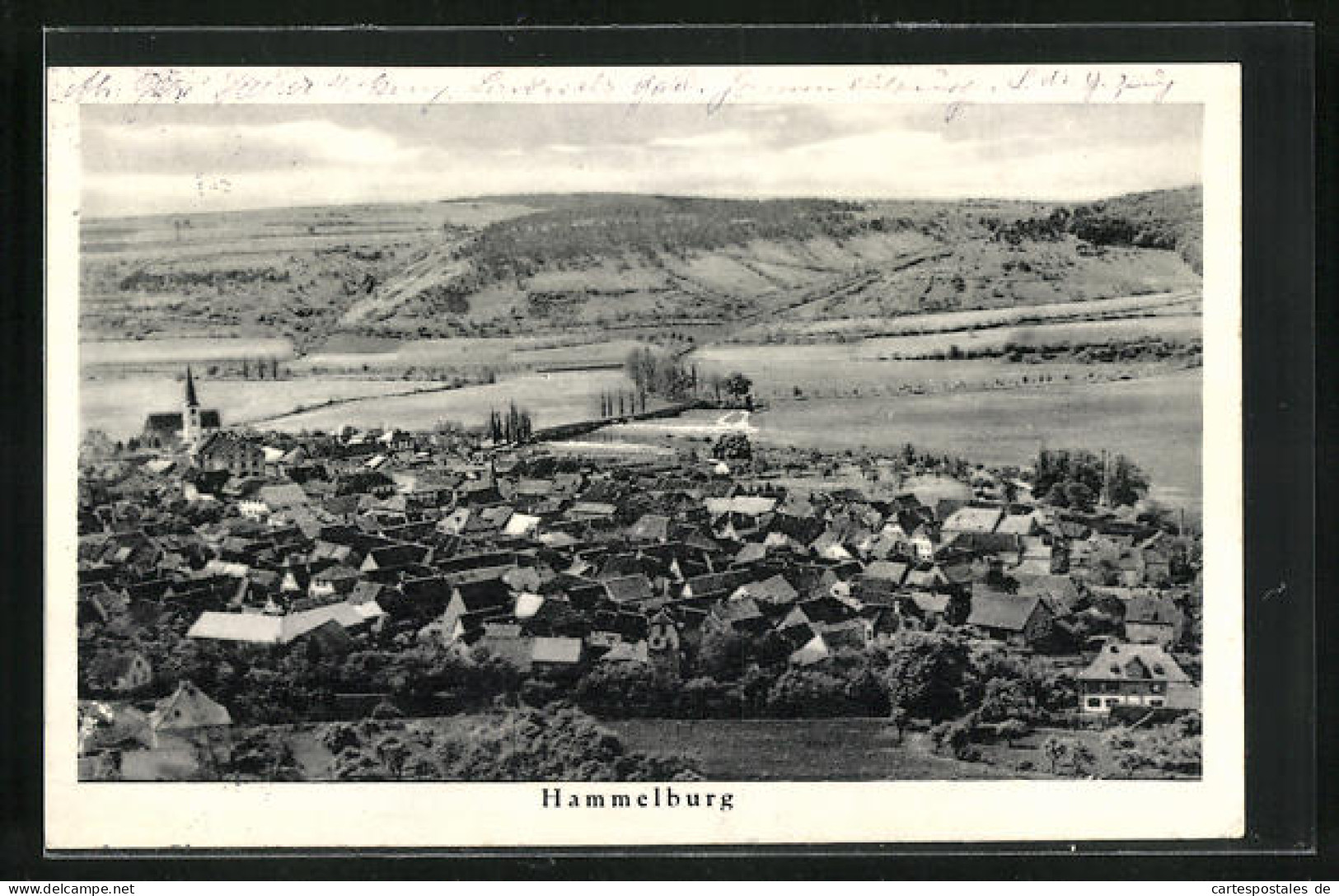 AK Hammelburg, Totalansicht Der Ortschaft  - Hammelburg