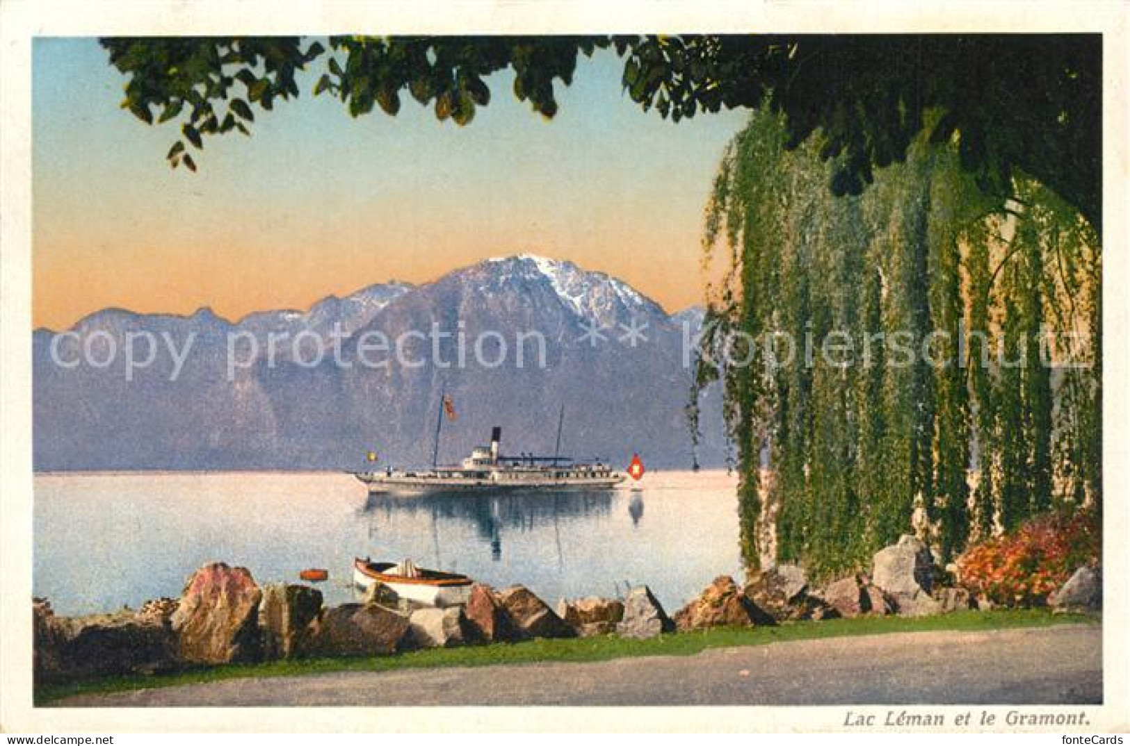 13298436 Lac Leman Genfersee Et Le Gramont Lac Leman Genfersee - Autres & Non Classés