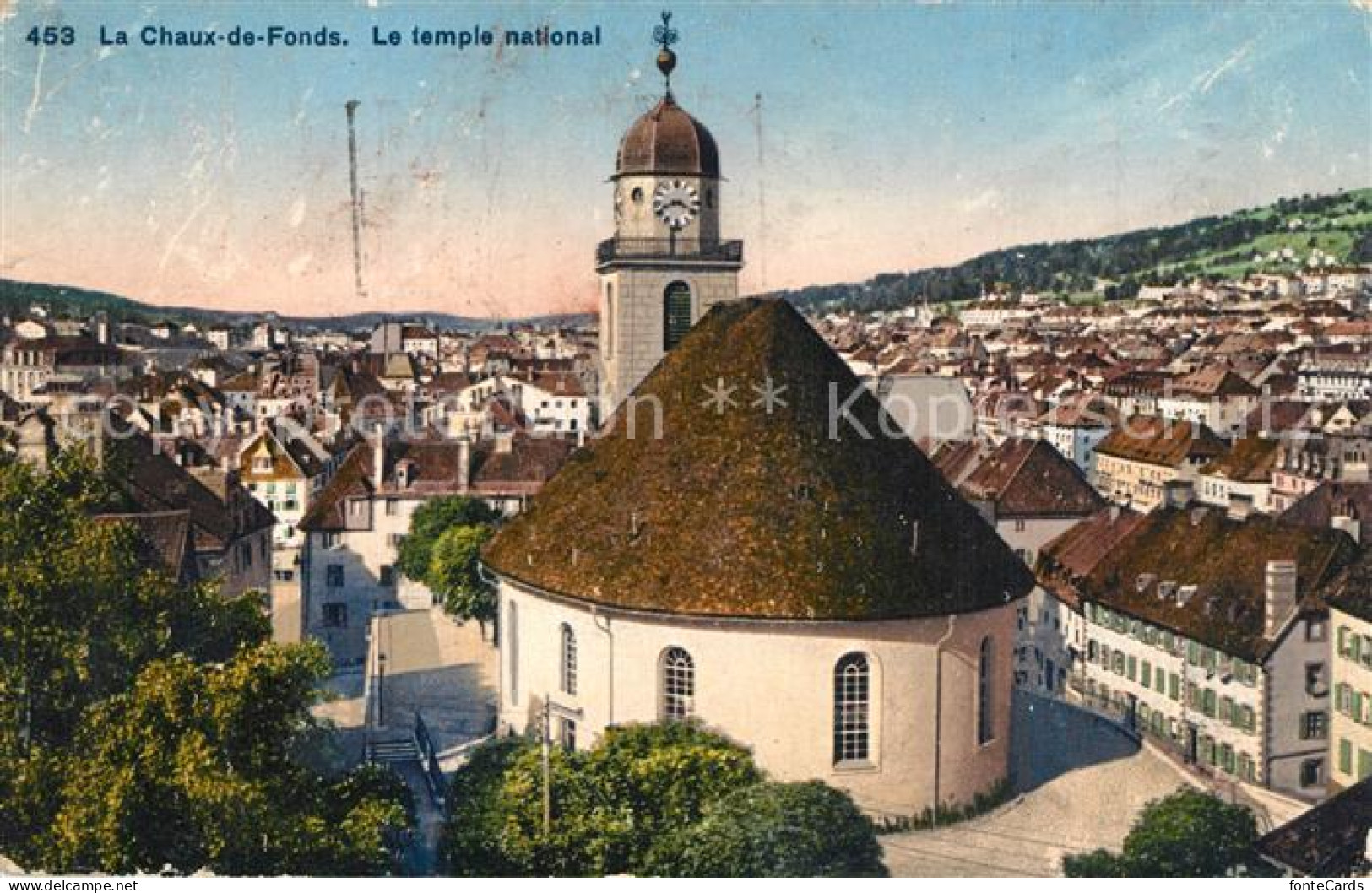 13298386 La Chaux-de-Fonds Le Temple National La Chaux-de-Fonds - Sonstige & Ohne Zuordnung