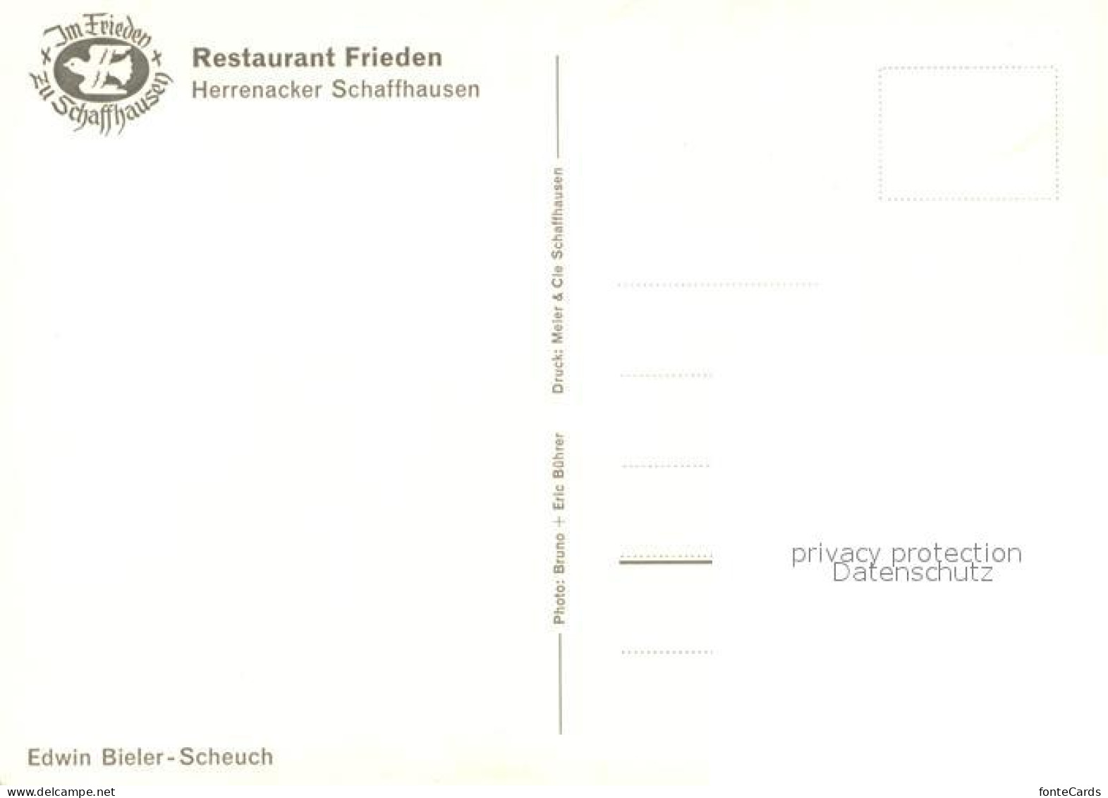 13237666 Schaffhausen SH Restaurant Frieden HHerrenacker Schaffhausen SH - Other & Unclassified